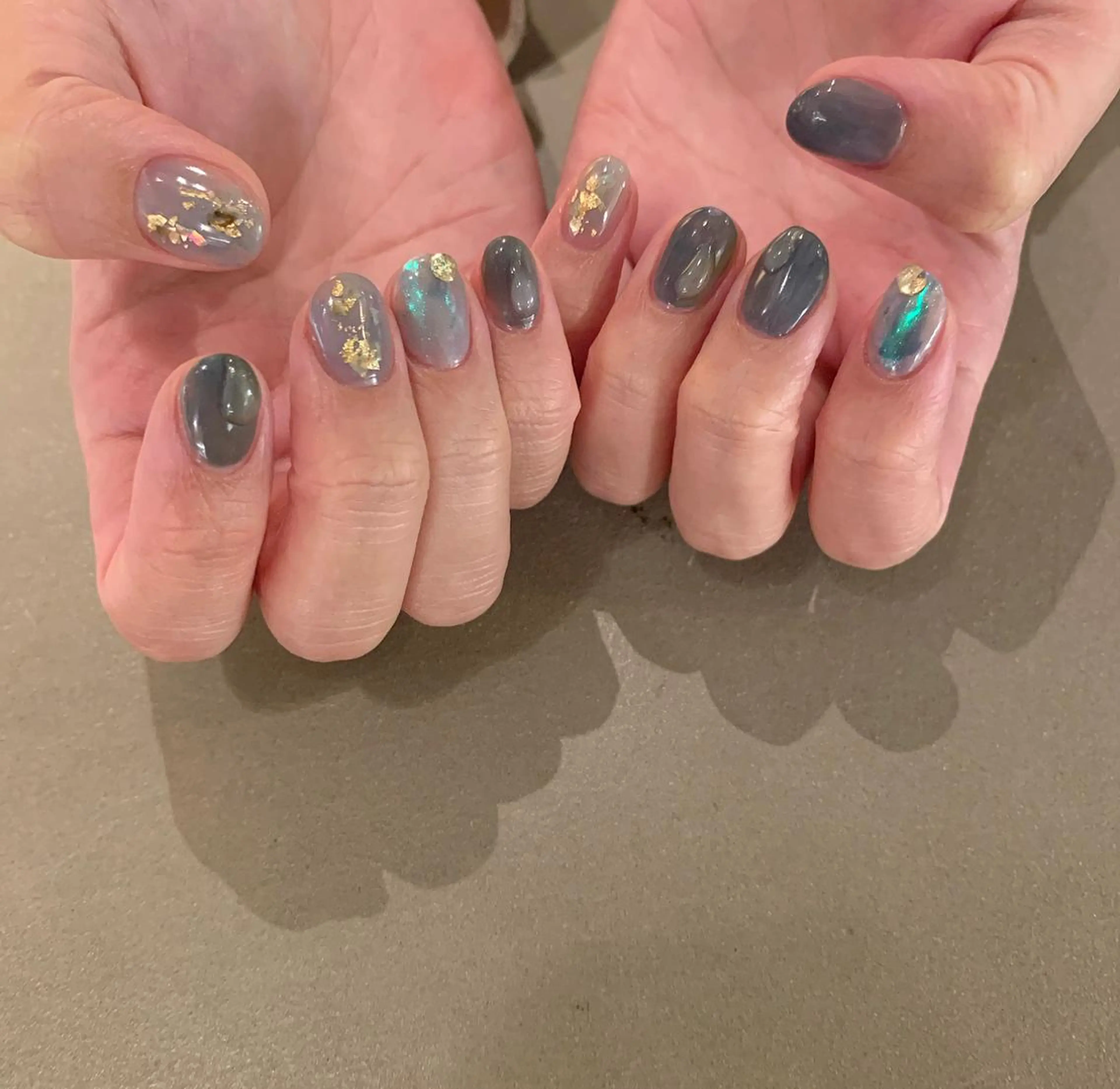 ネイル ハンドネイル にしぐち はるかのネイルデザイン