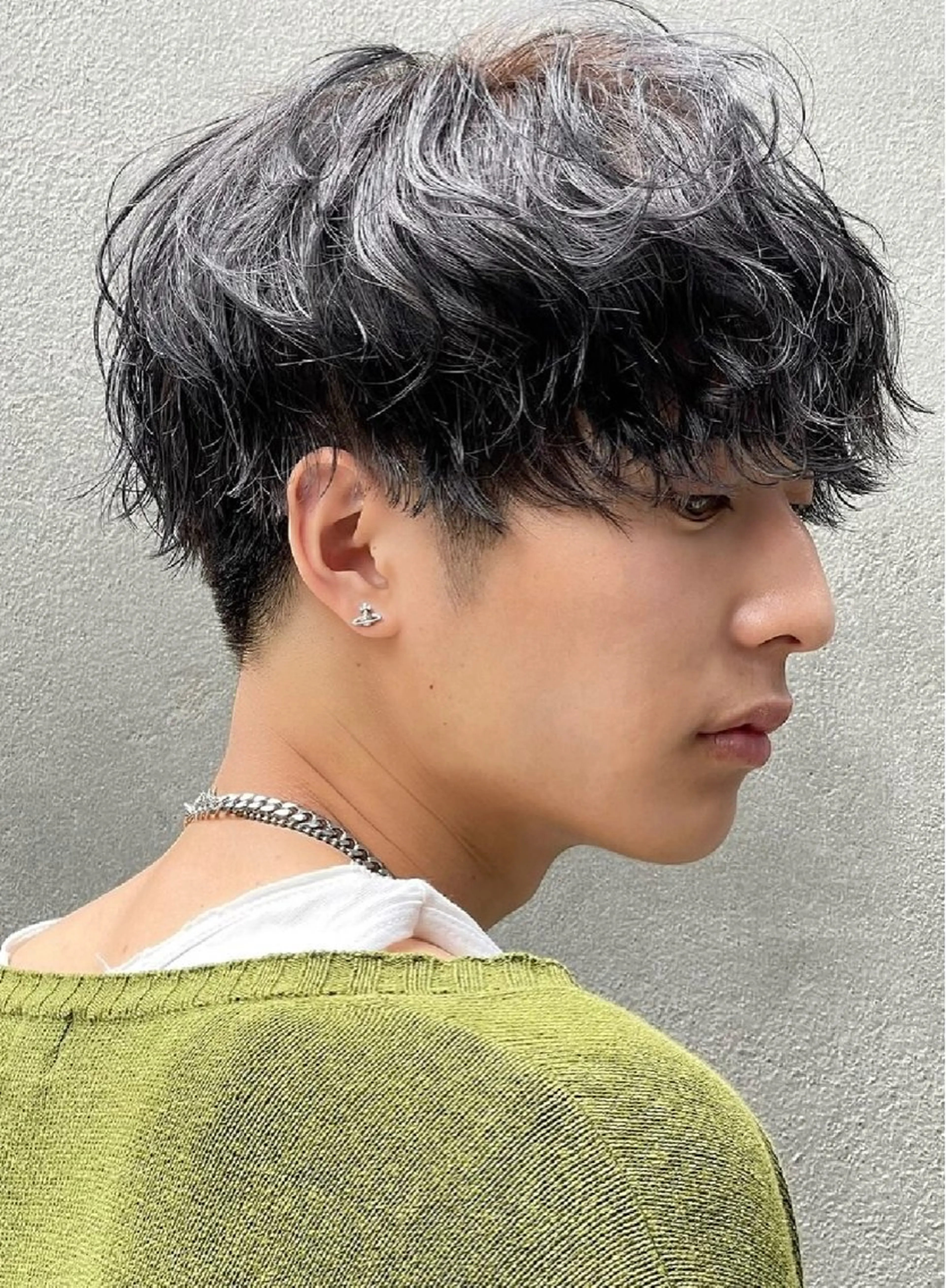 ショート カラー パーマ ヘアアレンジ メンズ fifth 窪田潤平のヘアスタイル