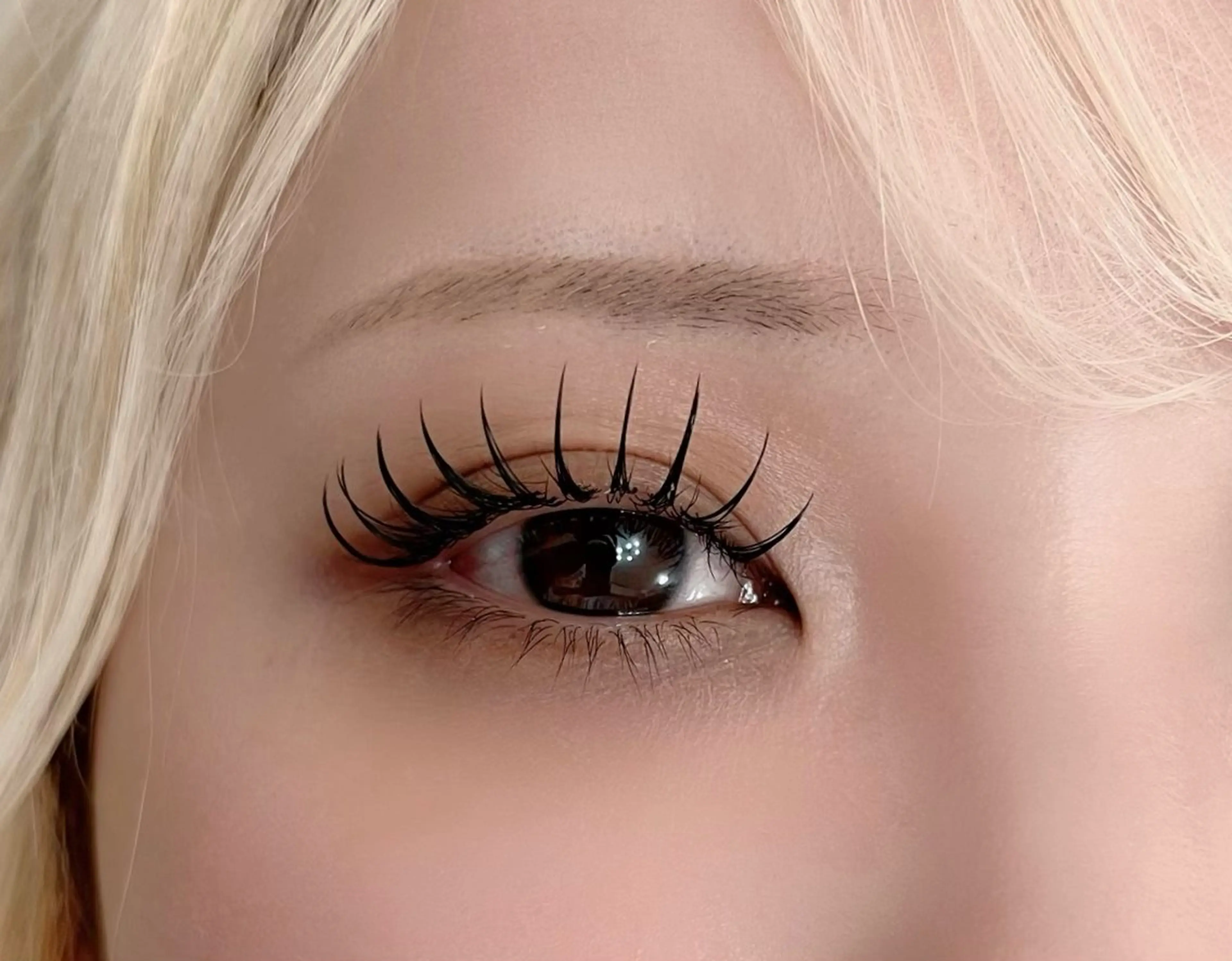 マツエク・マツパ マツエク 【那覇/束感まつ毛 /LED】ｷｬﾒﾙのマツエク・マツパデザイン