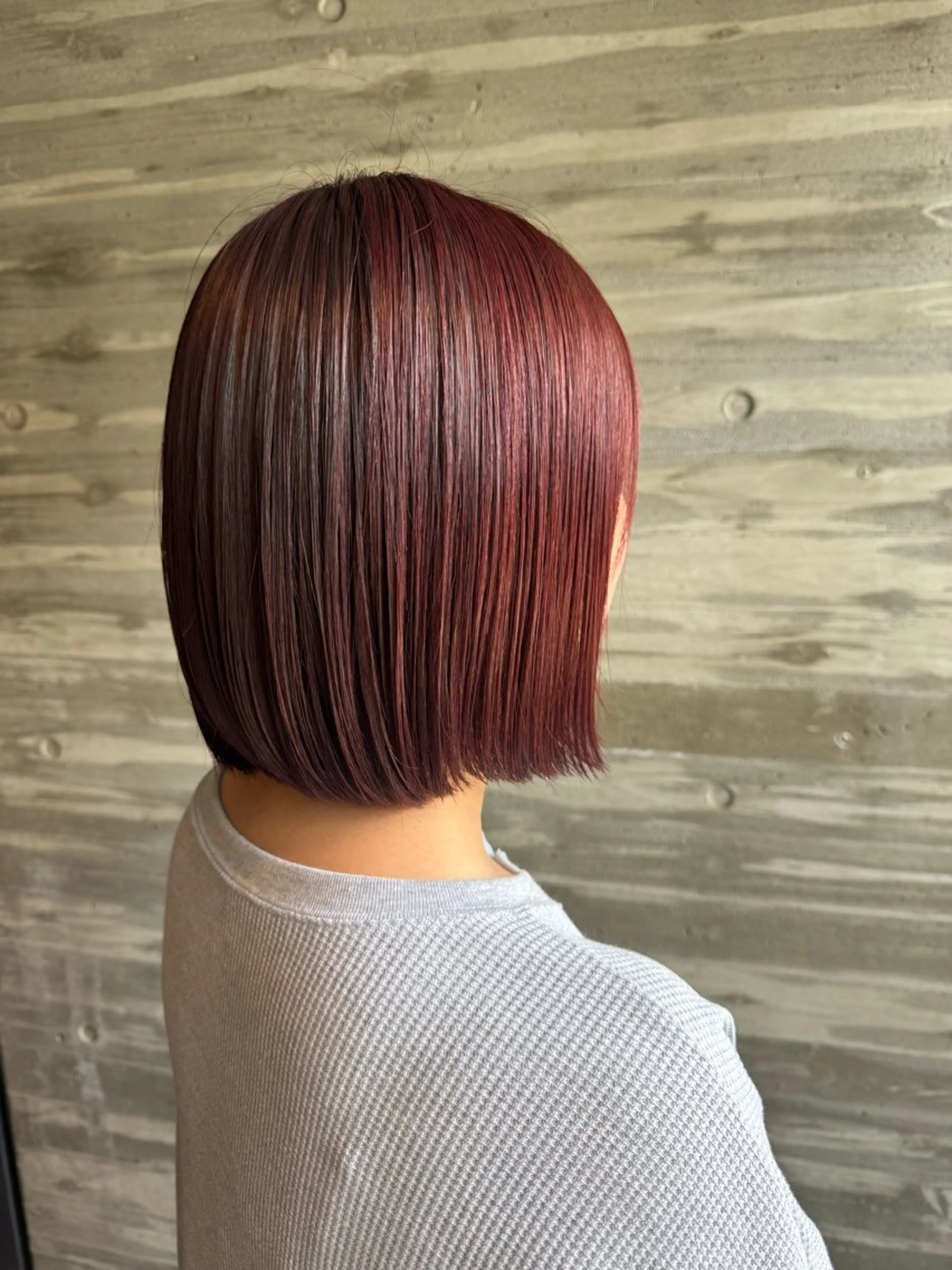 ショート カット ヘアカラー トリートメント 大人可愛い♡コテ巻き パーマ🌼杉田 萌恵のヘアスタイル