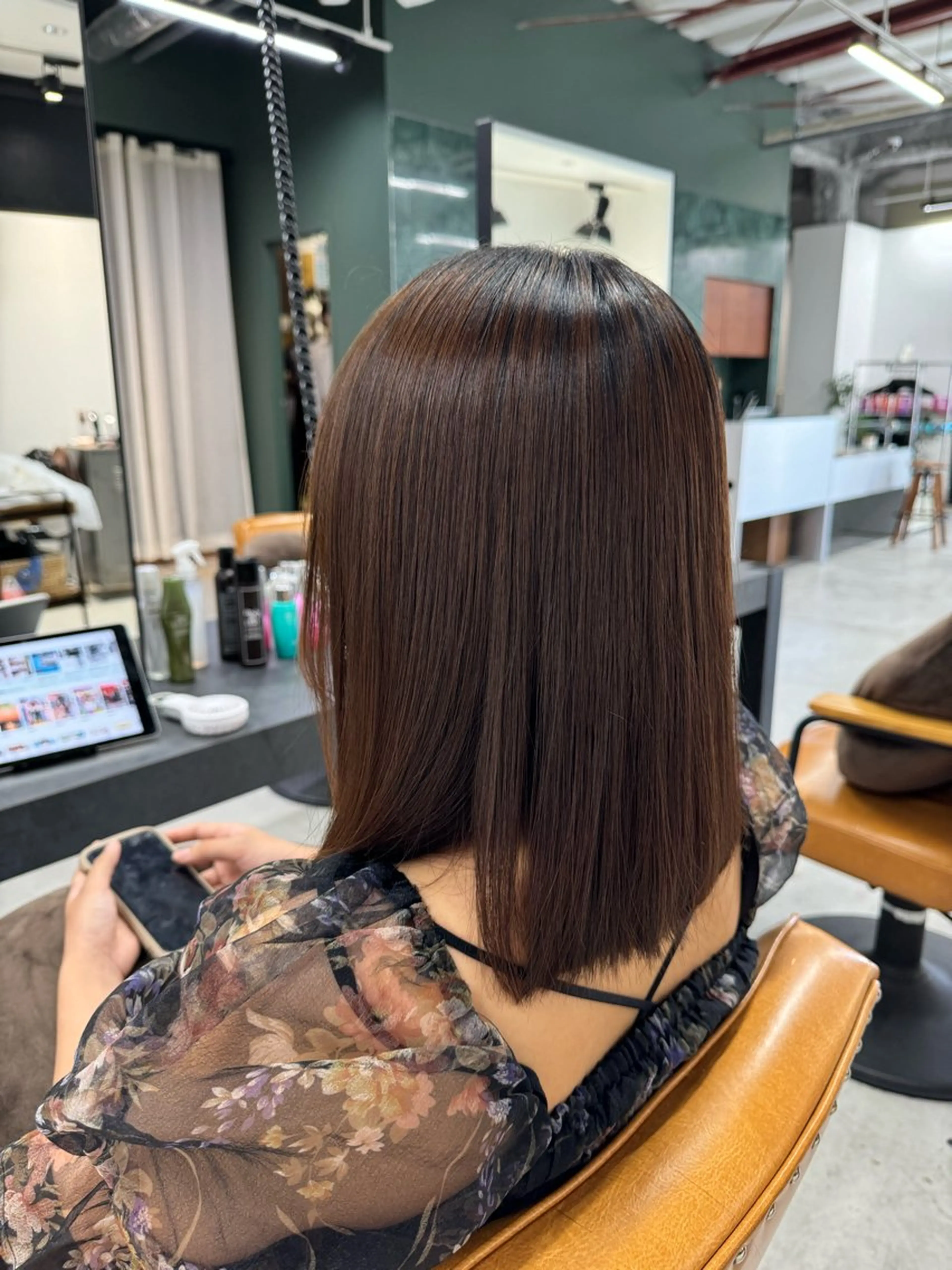 ミディアム ミディアムパーマ 縮毛矯正 あゆみ /sopiのヘアスタイル