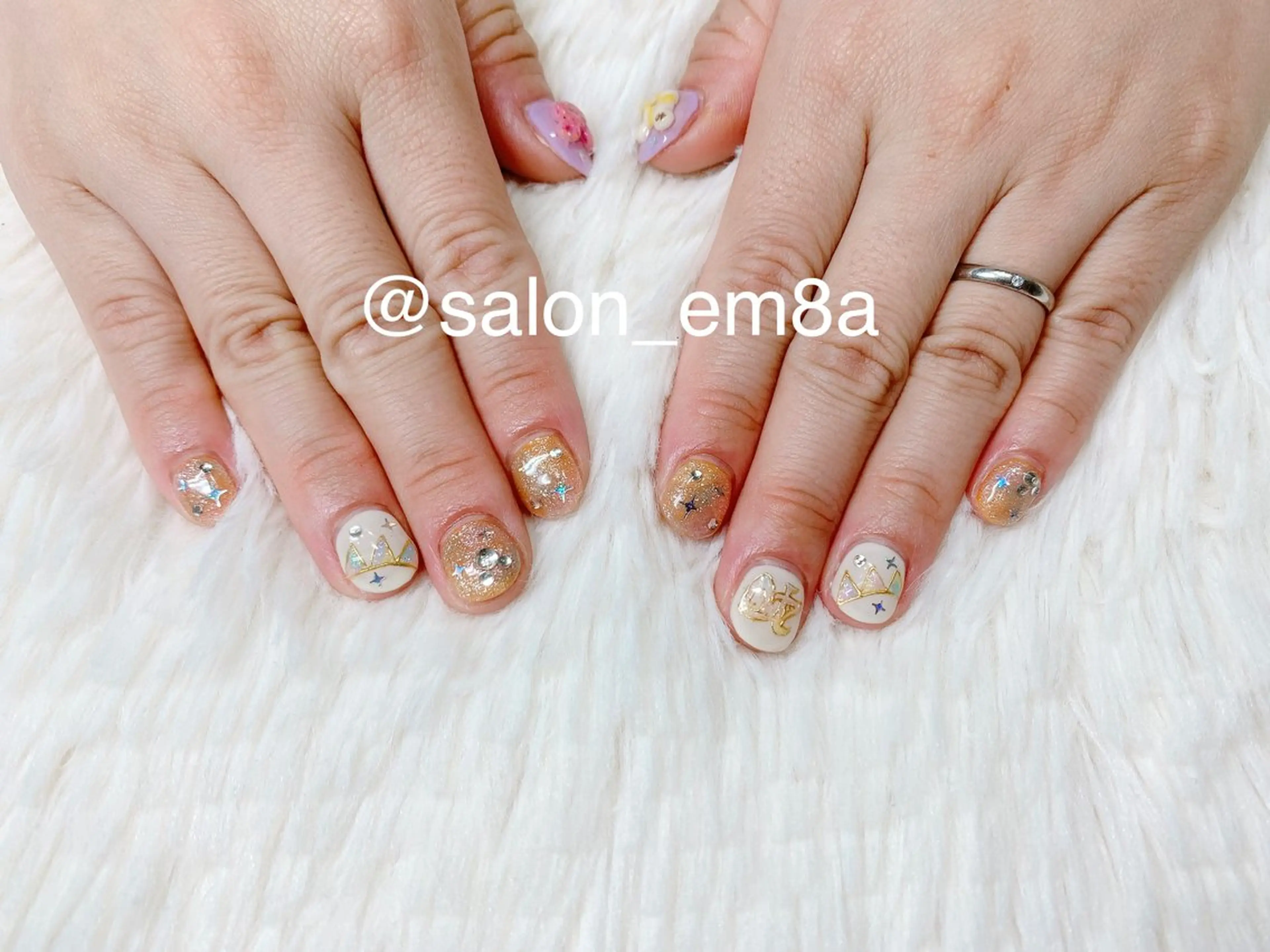 ネイル ジェルネイル salon EM&A emiのネイルデザイン