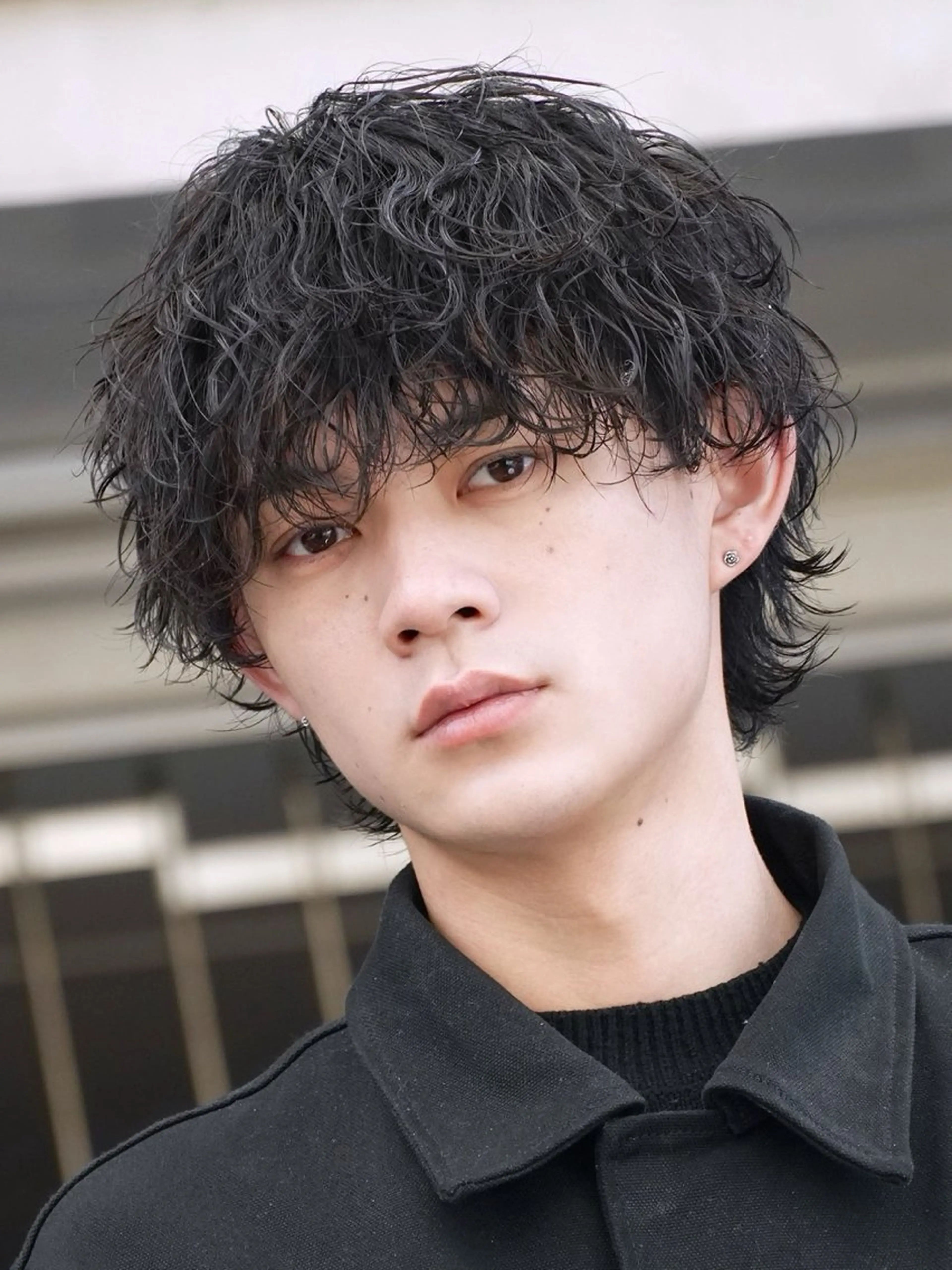 パーマ パーマ 瀨川 徳輝のヘアスタイル