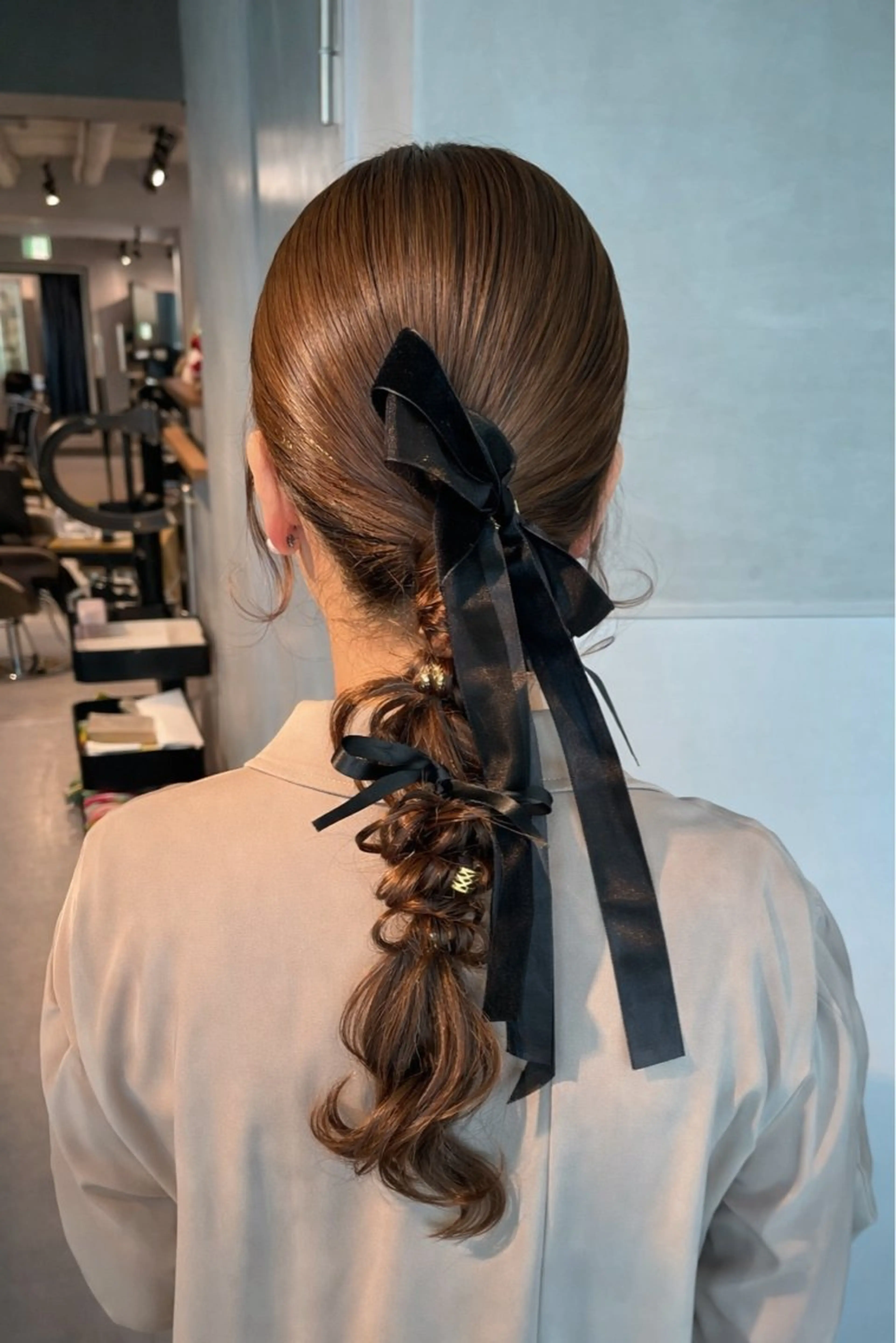 ヘアアレンジ 結婚式・ブライダル 卒業式のヘアスタイル ヘアセット charm《銀座》 ヘアセット/縮毛矯正のヘアスタイル