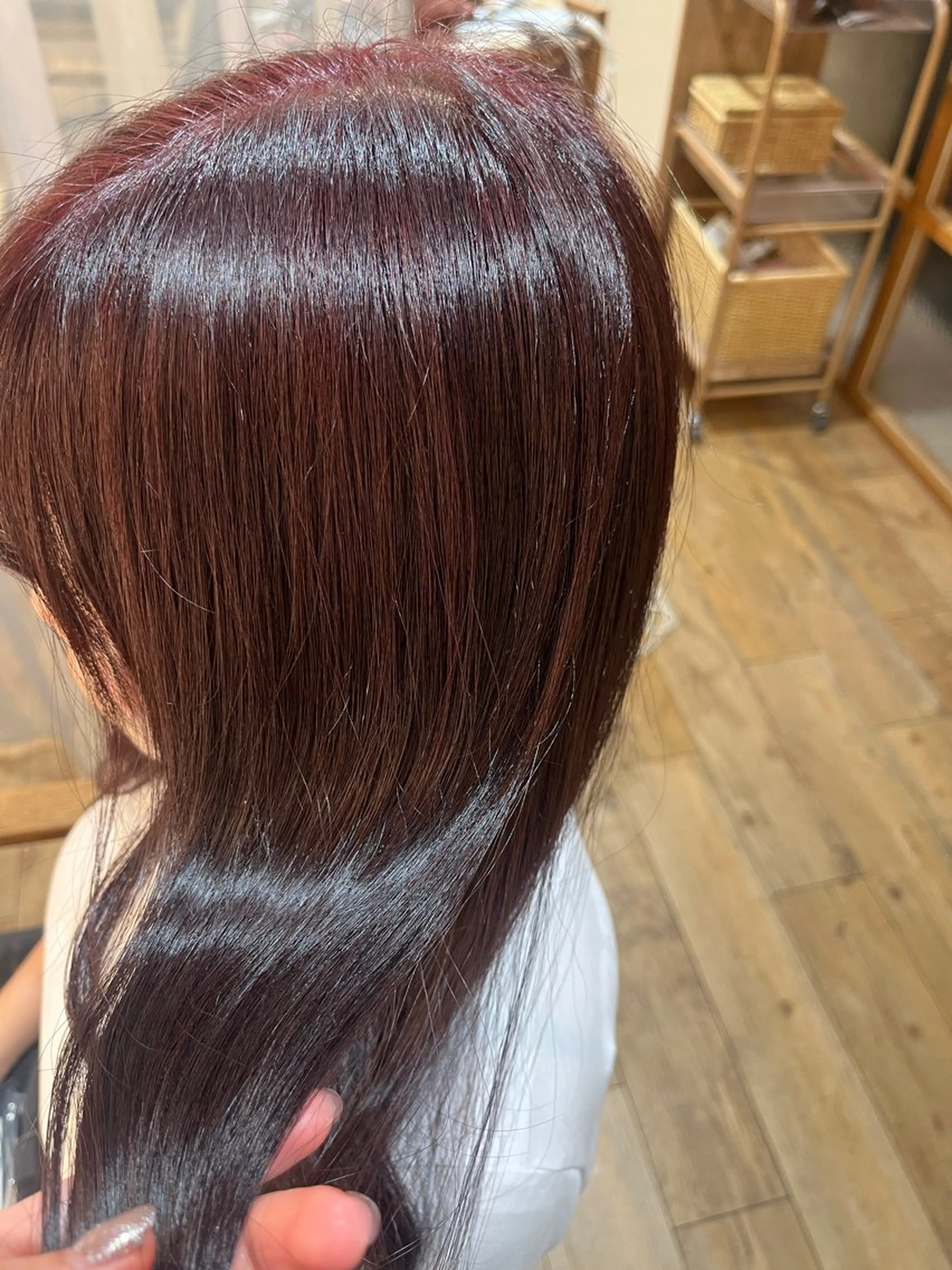 ロング カラー ヘアカラー AFLOAT pd+ KOBE Smart Salon所属・カラー/ストレート 🕊‎佐藤友奈‎🤍のヘアスタイル