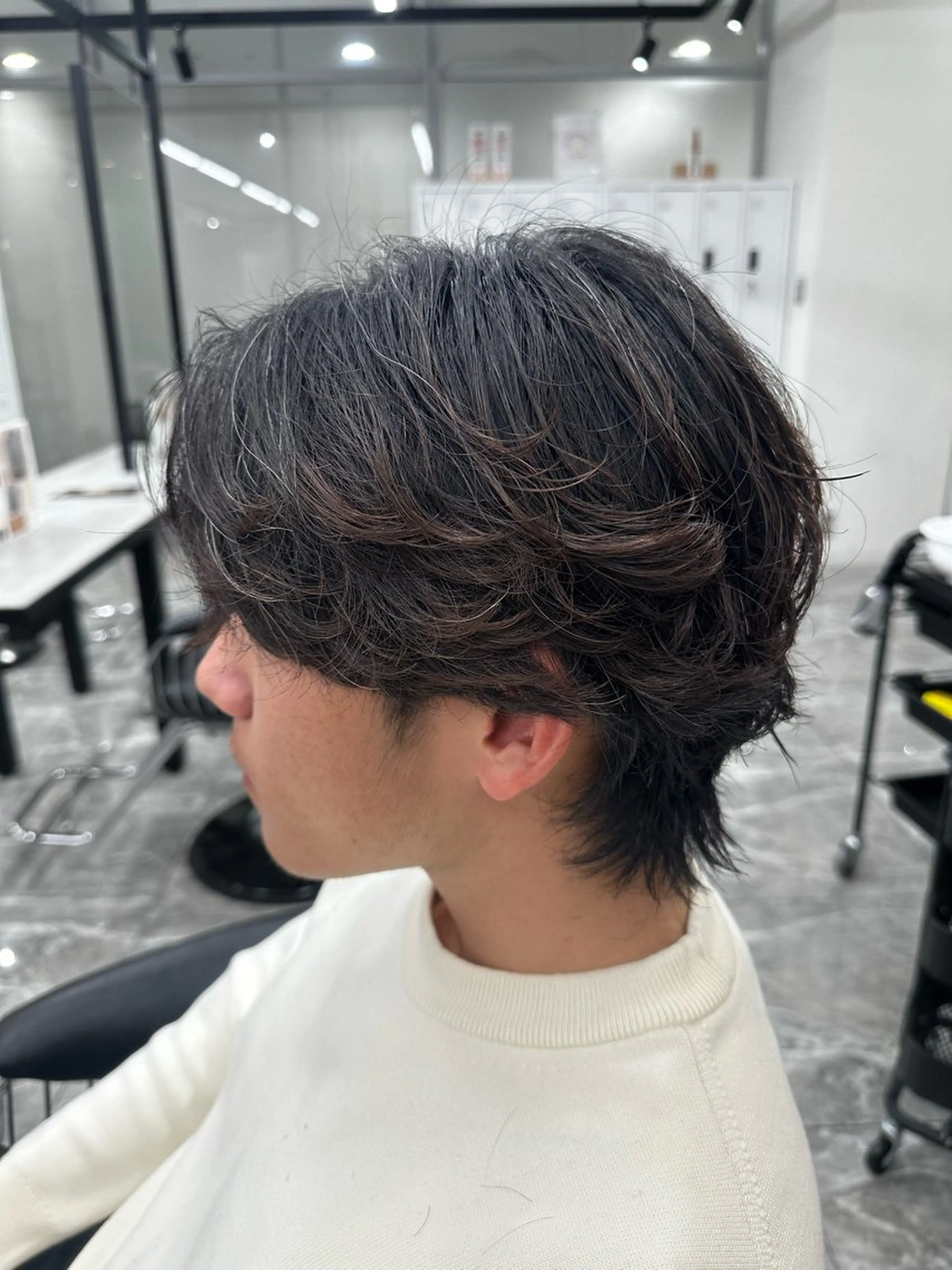 パーマ 🖤🤍石川 アイリ🤍🖤のヘアスタイル