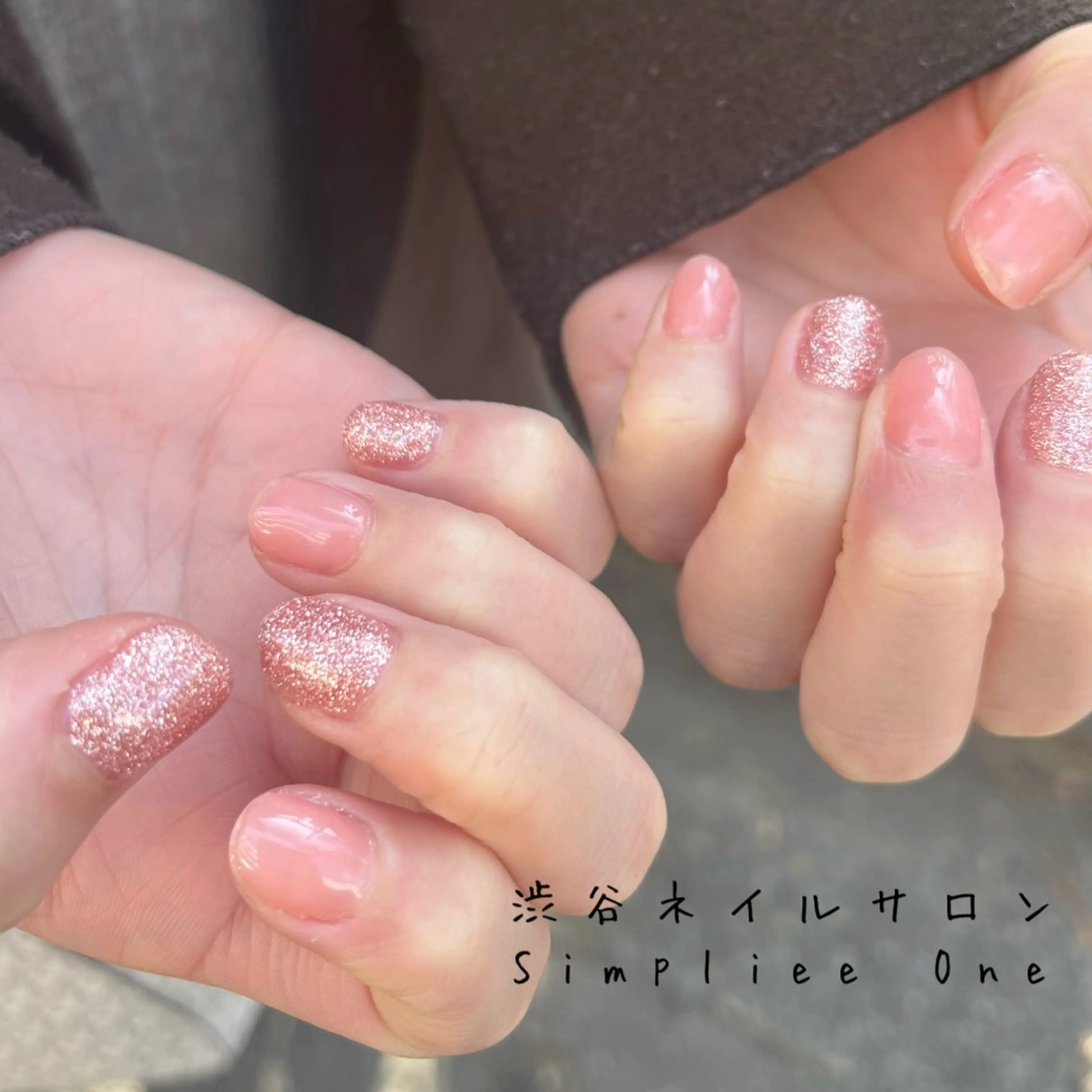 ネイル オフィスネイル シンプルネイル 春ネイル ハンドネイル 🦋シンプルネイル 🦋🫧MAI🫧のネイルデザイン