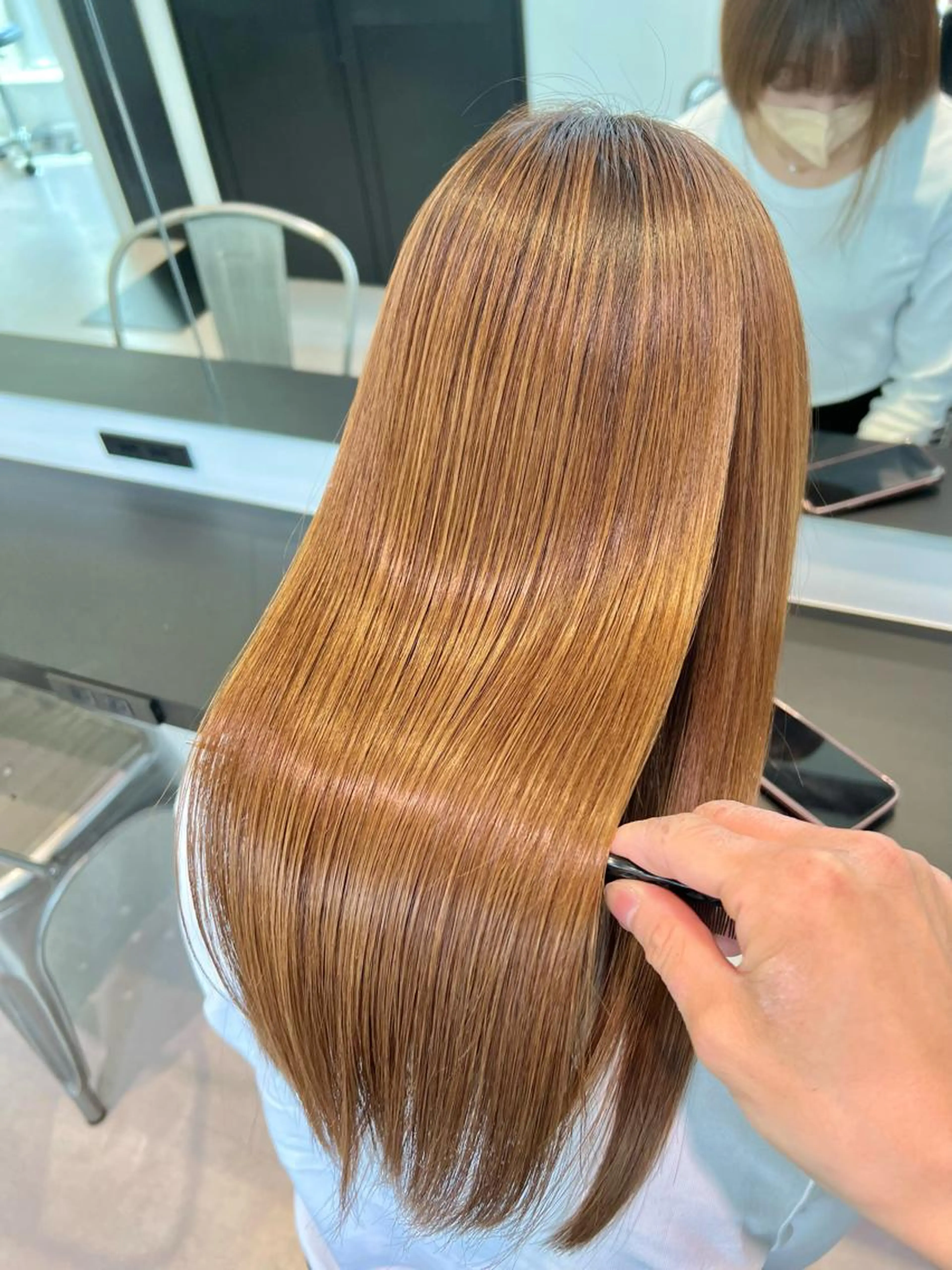 【高校卒業・初めてカラーをする方はこちら】ブリーチなし透明感ダブルカラーの写真