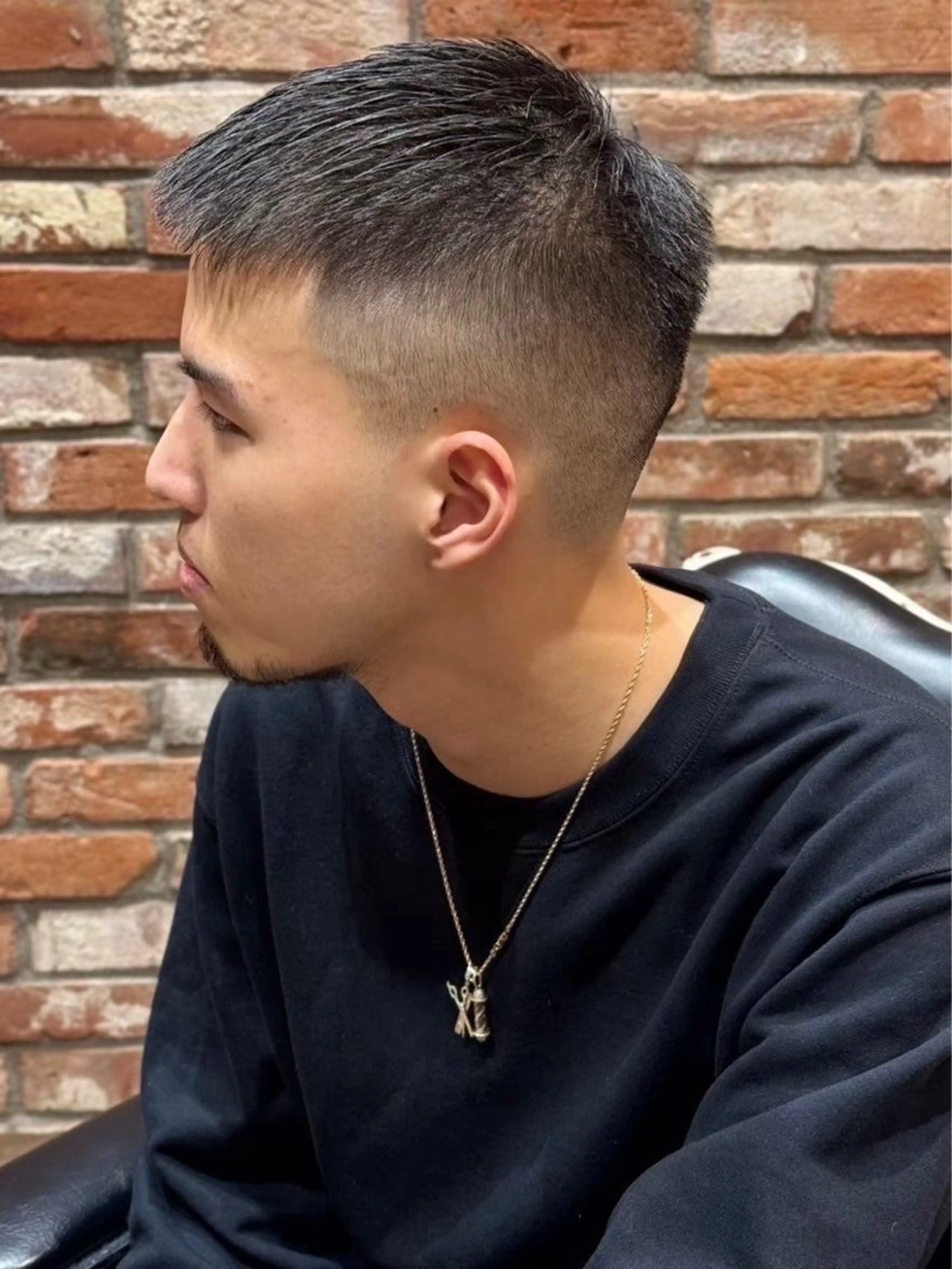 ショート メンズ 柴田 嘉文のヘアスタイル