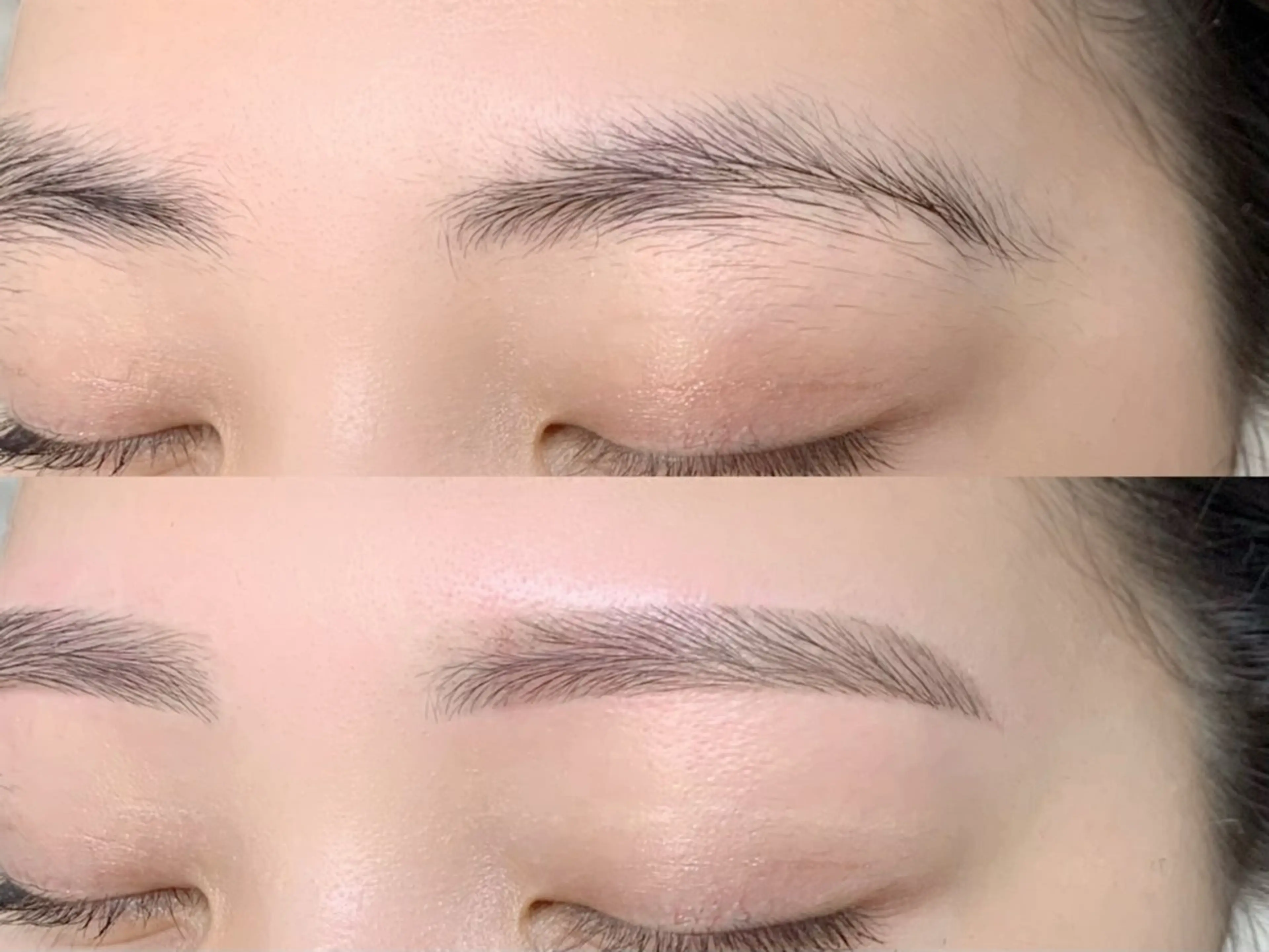 minimo限定‼️【アイブロウスタイリング(wax脱毛)】間引き+仕上げメイク💐カラーリング(眉毛)追加¥8990の写真