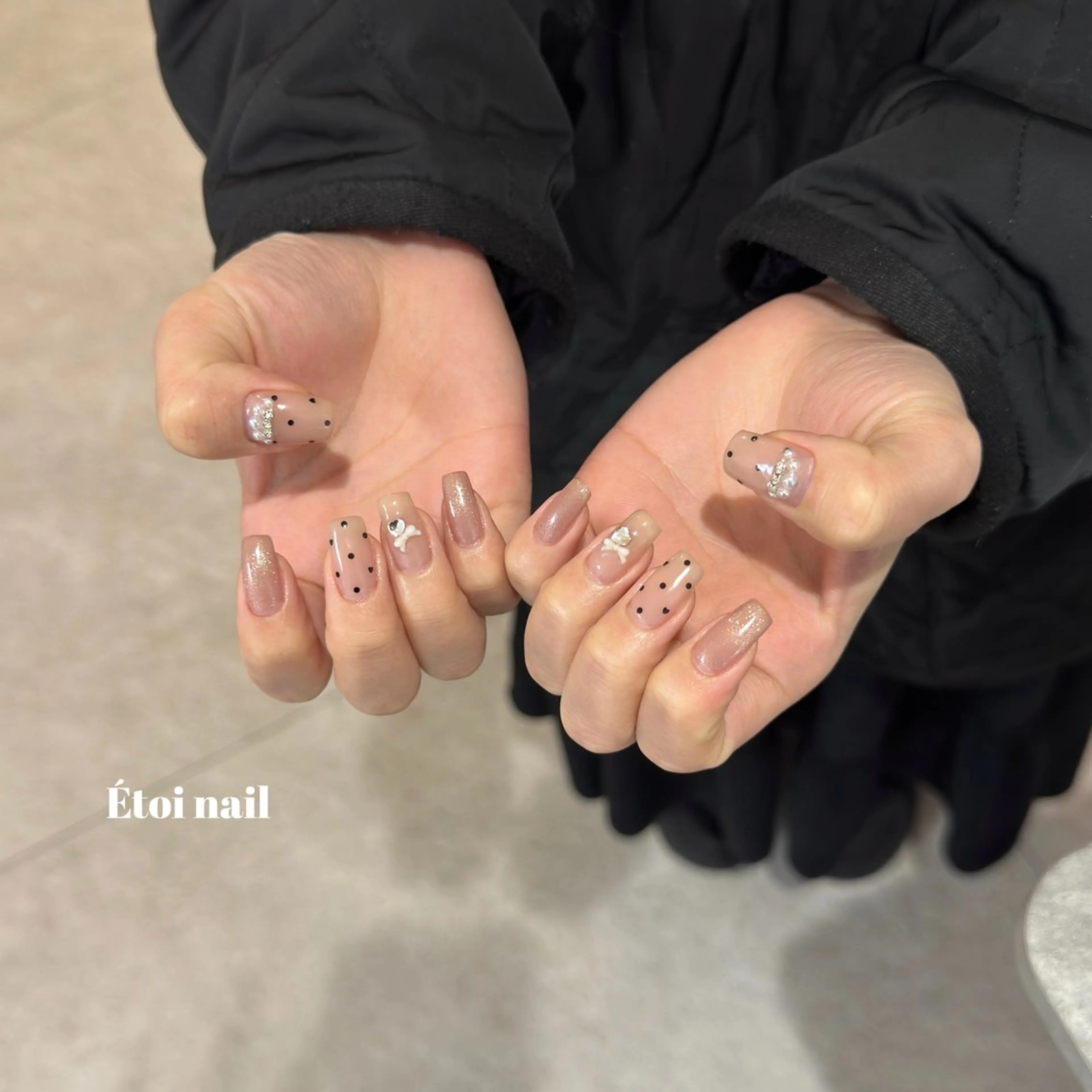 ネイル ワンホンネイル ハンドネイル Étoi Nail はるのネイルデザイン
