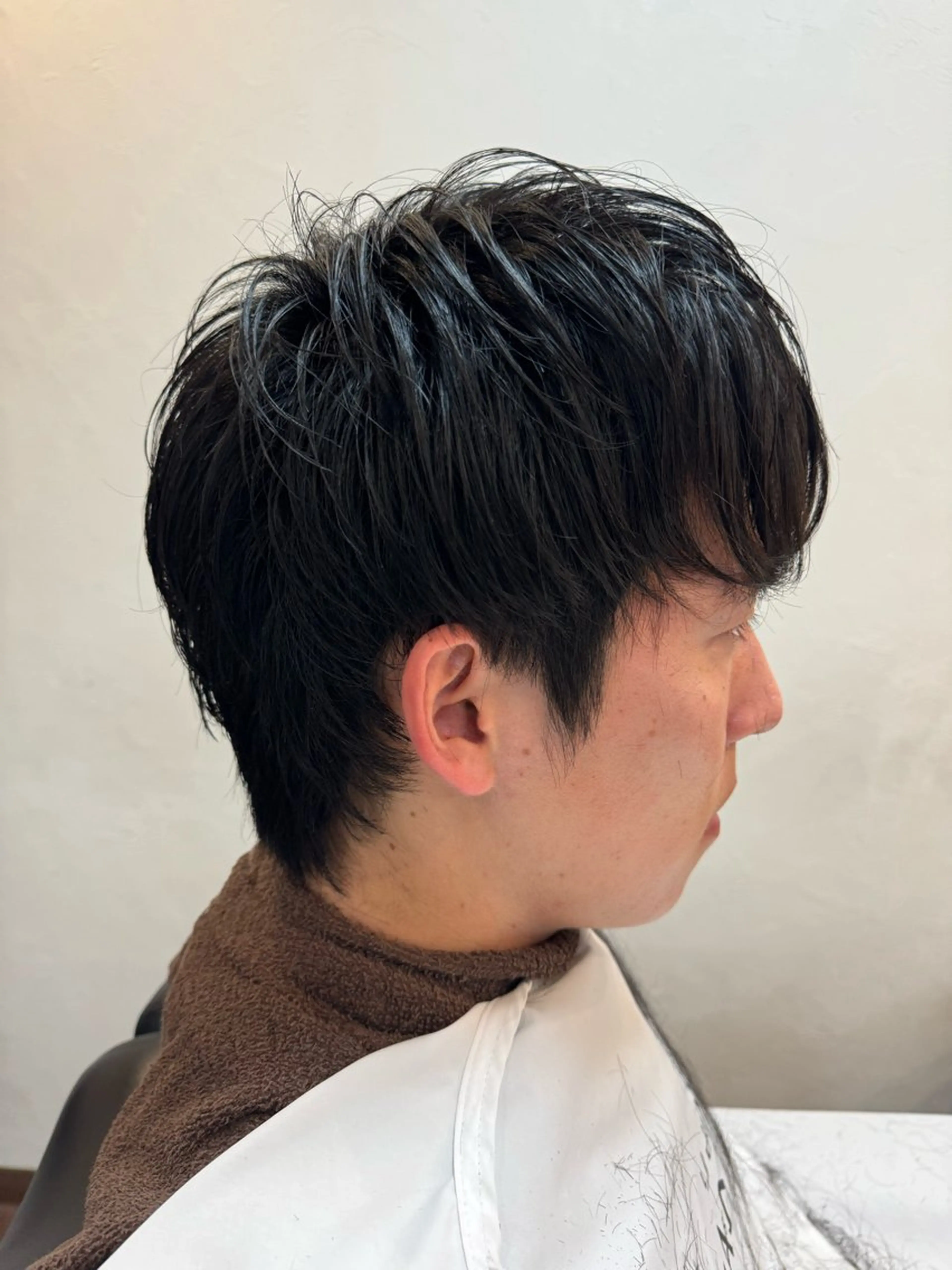 ミディアム 有田 大輝のヘアスタイル