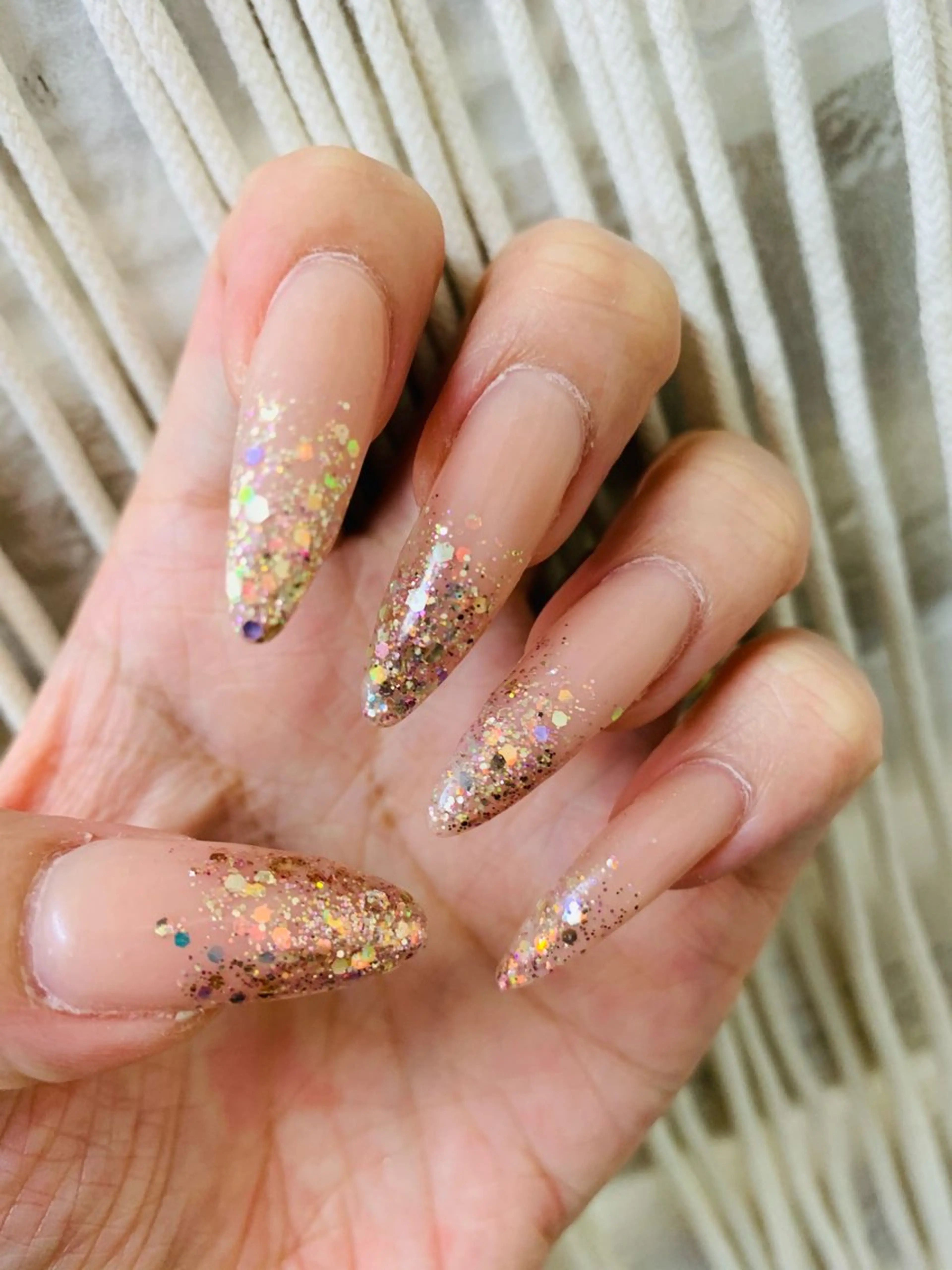 ネイル ロングネイル スカルプネイル シンプルネイル AZNAIL matsudaのネイルデザイン