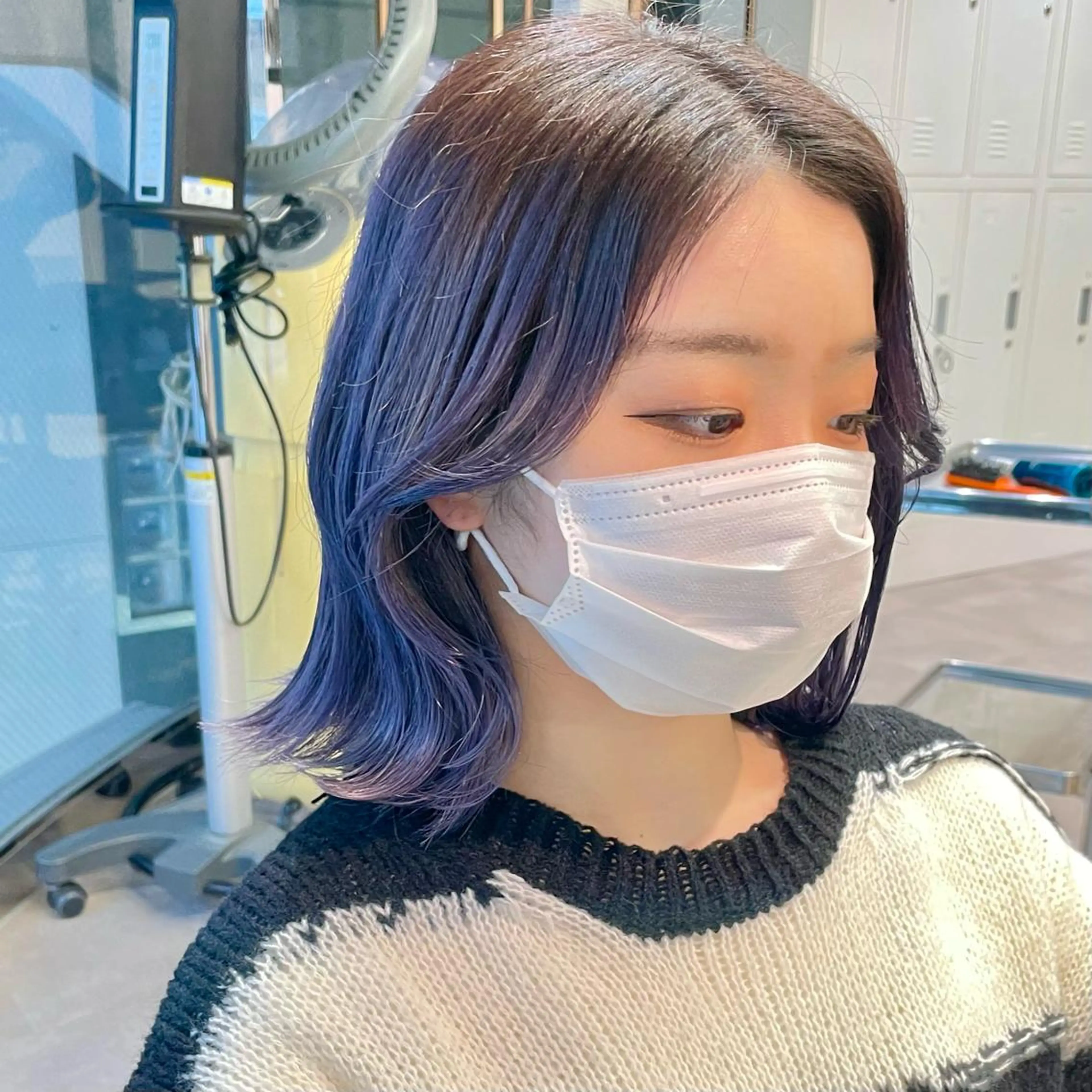 ミディアム カラー ヘアカラー トリートメント ショート/ボブ/ 透明感カラー/ほのかのヘアスタイル