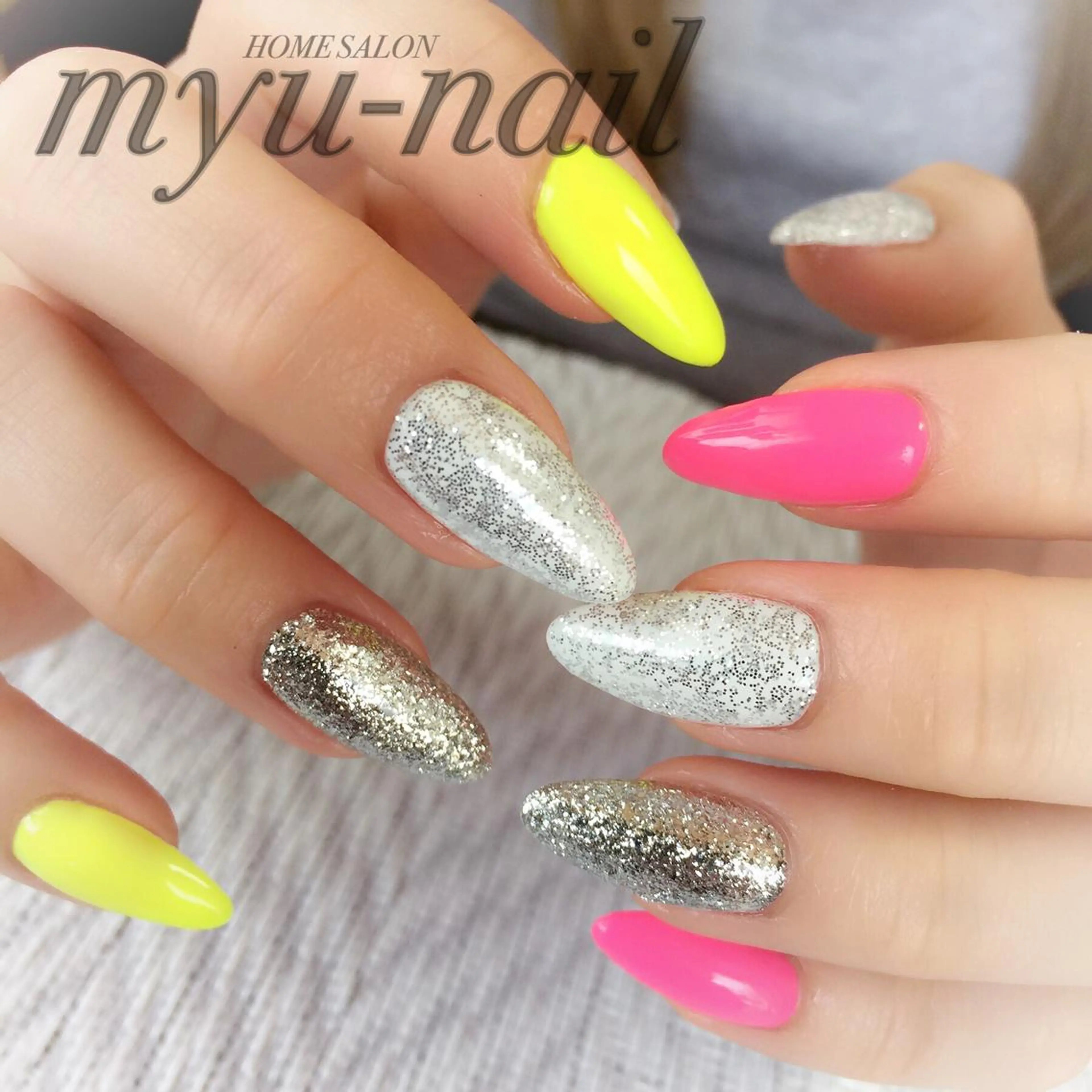 ネイル ホームサロン myu-nailのネイルデザイン