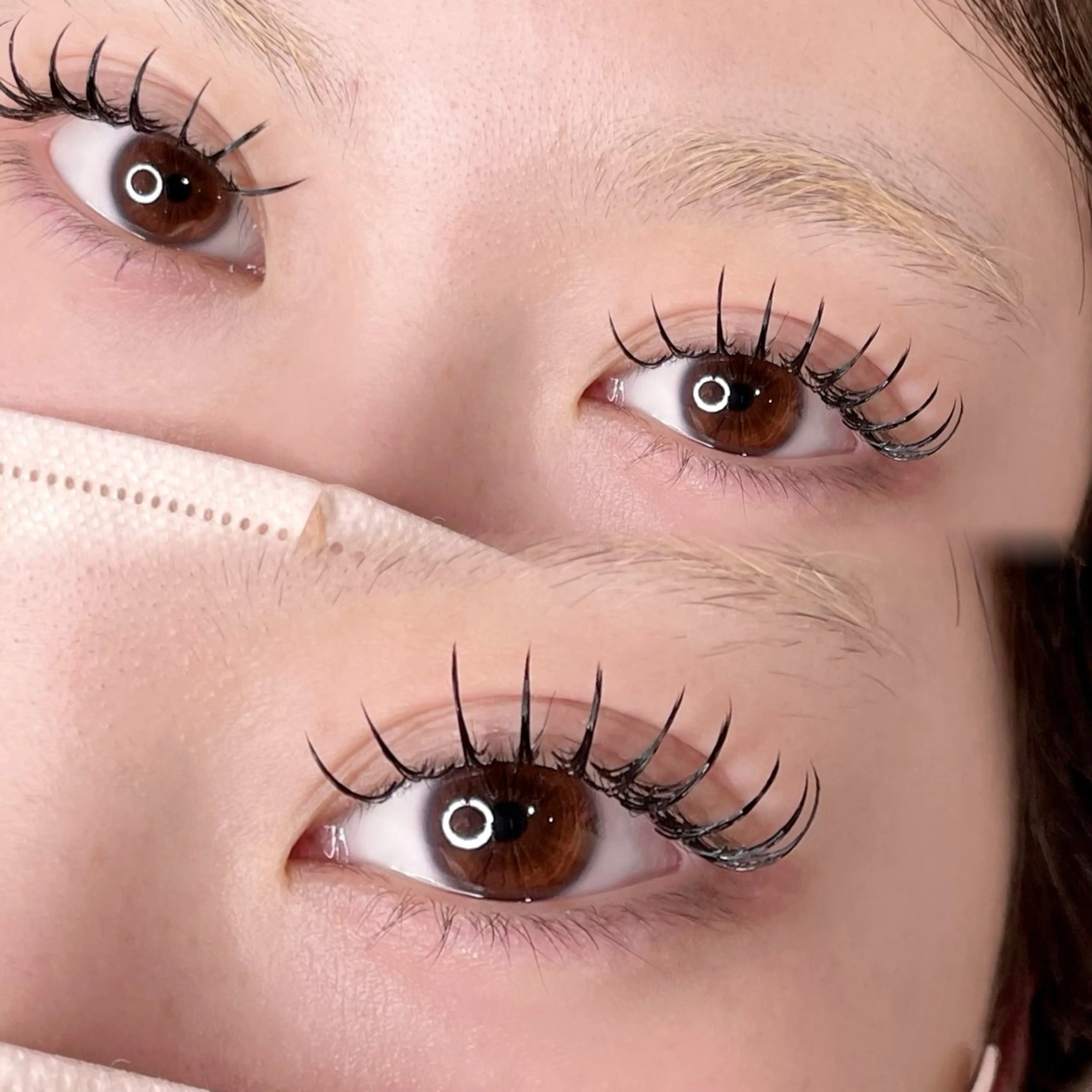 マツエク・マツパ 束感まつ毛 CCカール Cカール フラットラッシュ Lカール パリエクまつげパーマ /LED/中谷のマツエク・マツパデザイン