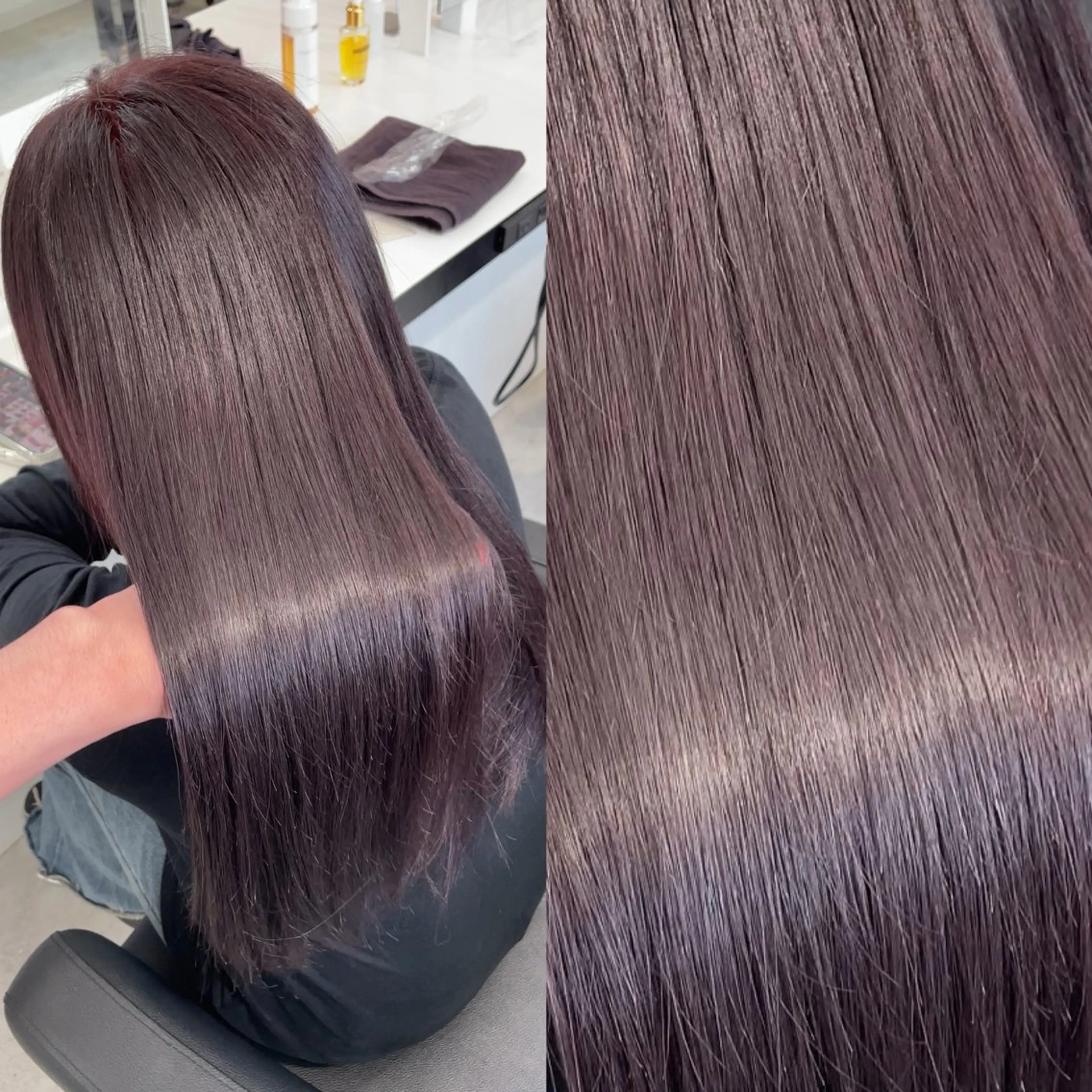 ロング カラー カット ヘアカラー トリートメント ヘッドスパ 履歴修正屋さん／ ブロンド／ホワイトのヘアスタイル