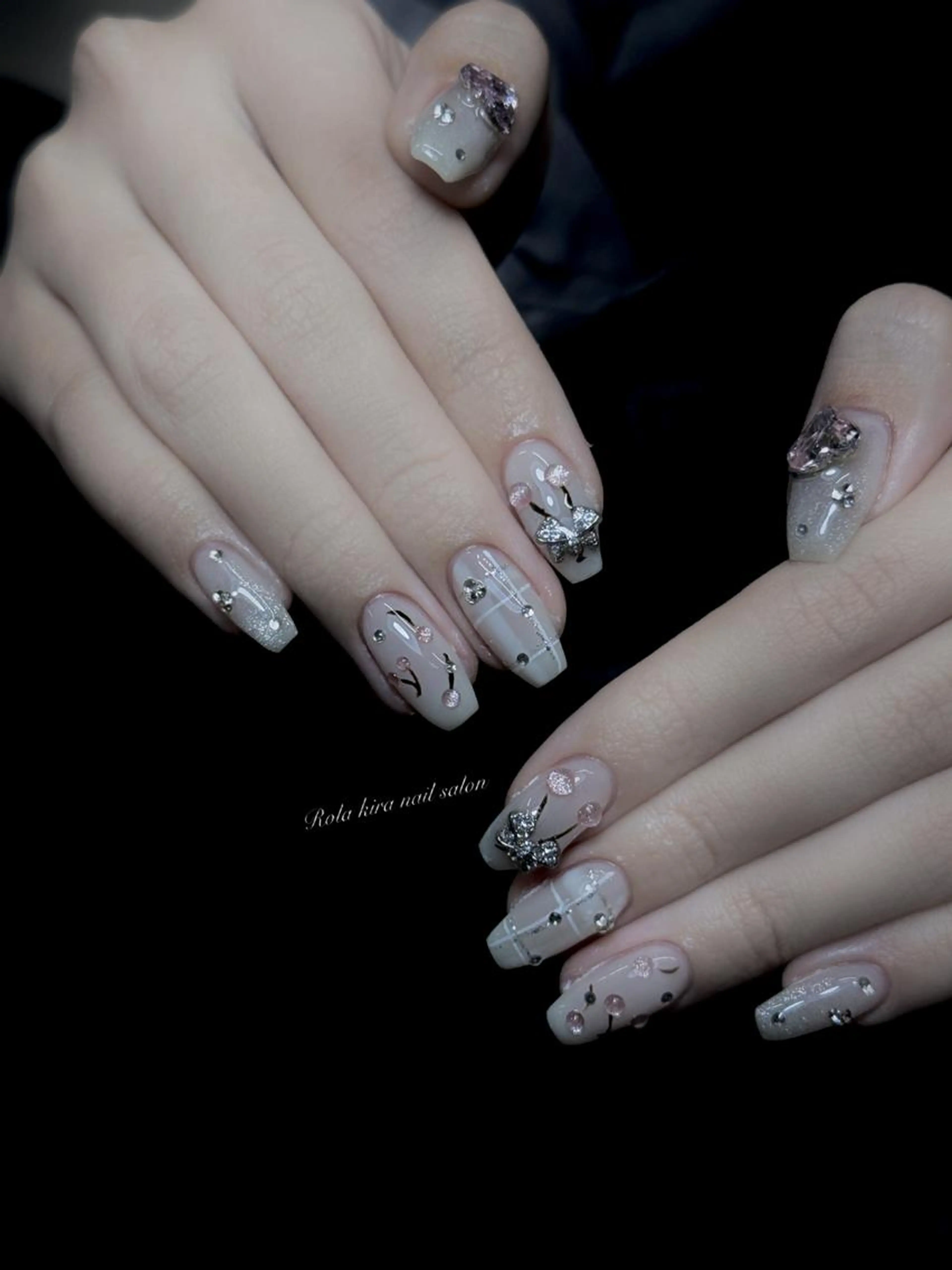 【人気NO.2】持ち込みデザイン120分(パーツ付け放題) \11580→¥10580の写真