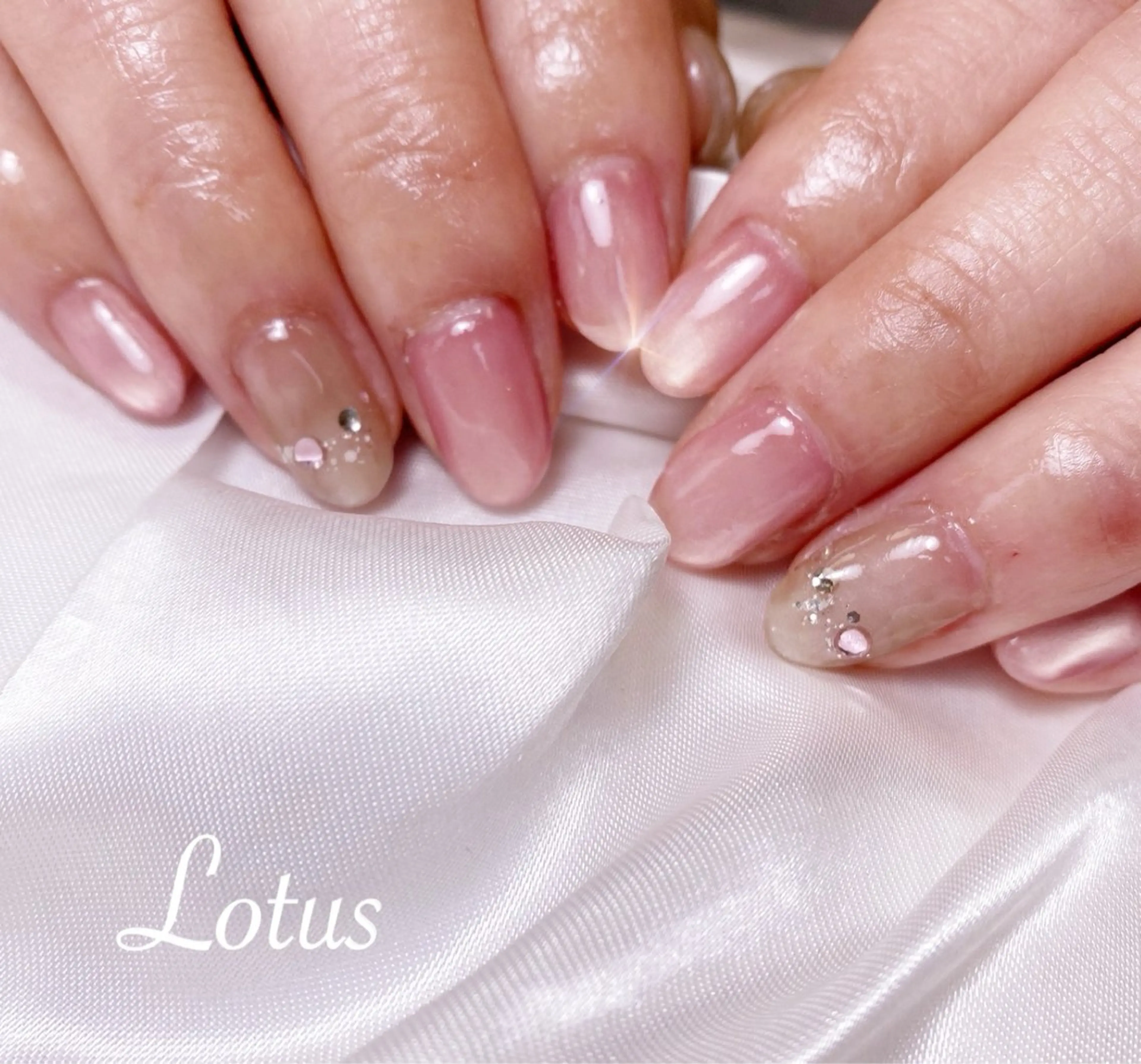 ネイル ハンドネイル ネイル＆脱毛 Lotus🌸のネイルデザイン