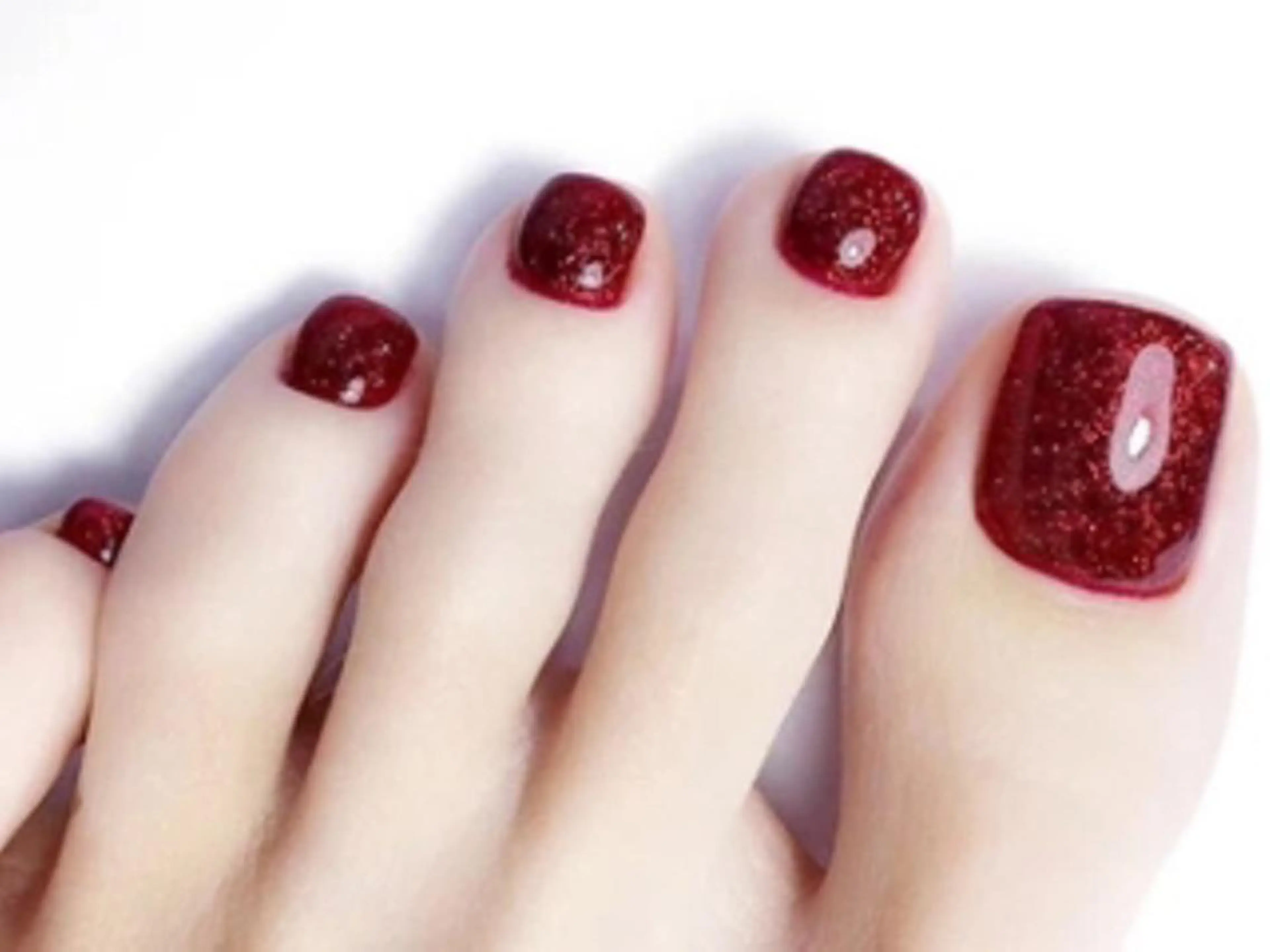 フットジェル&角質キャンペーン(フットバス,爪の形成,甘皮ケア,ジェルワンカラーorグラデーション,角質ケア,スクラブ)の写真