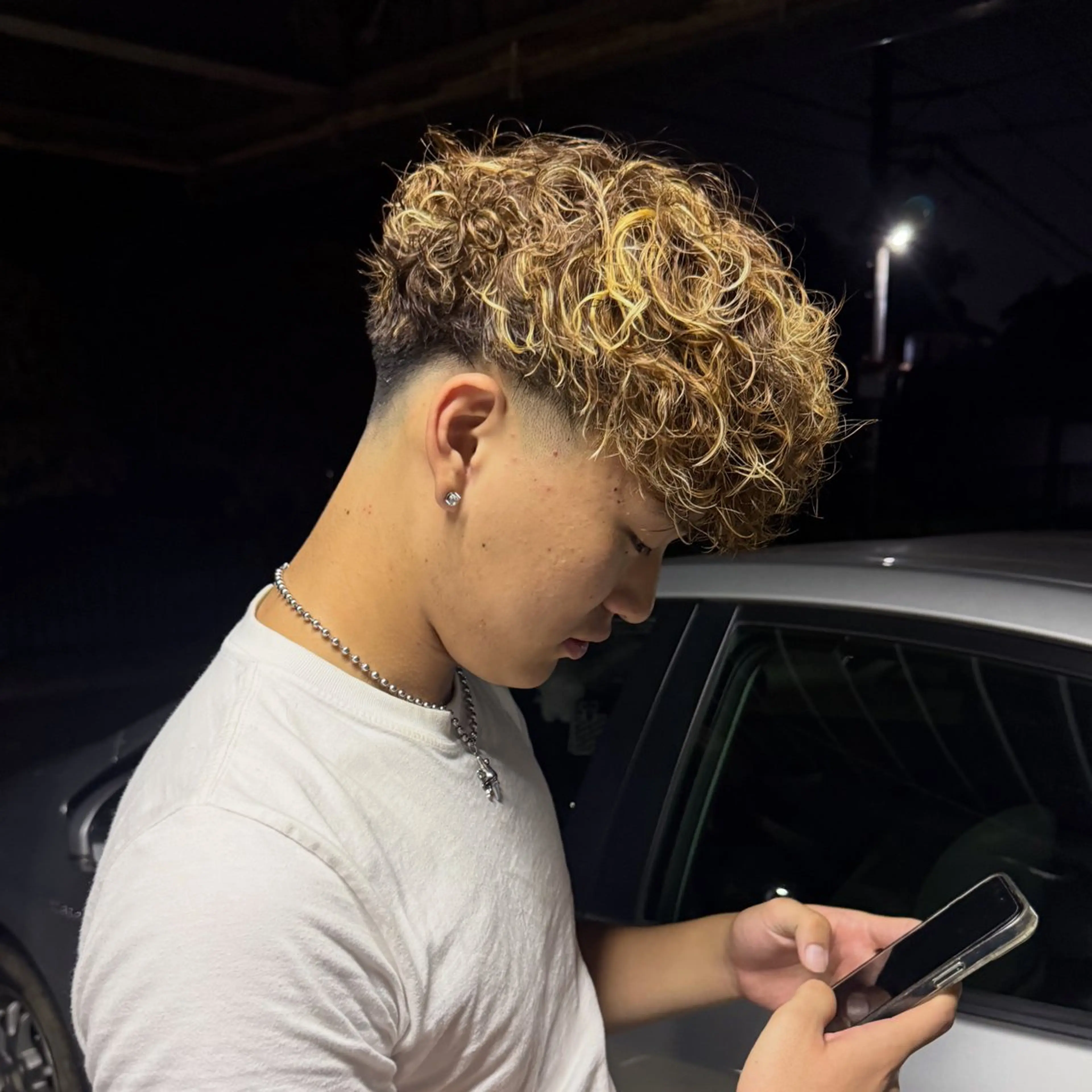 カラー ハイライトカラー ヘアカラー TSUKASA カラーモデル募集中のヘアスタイル