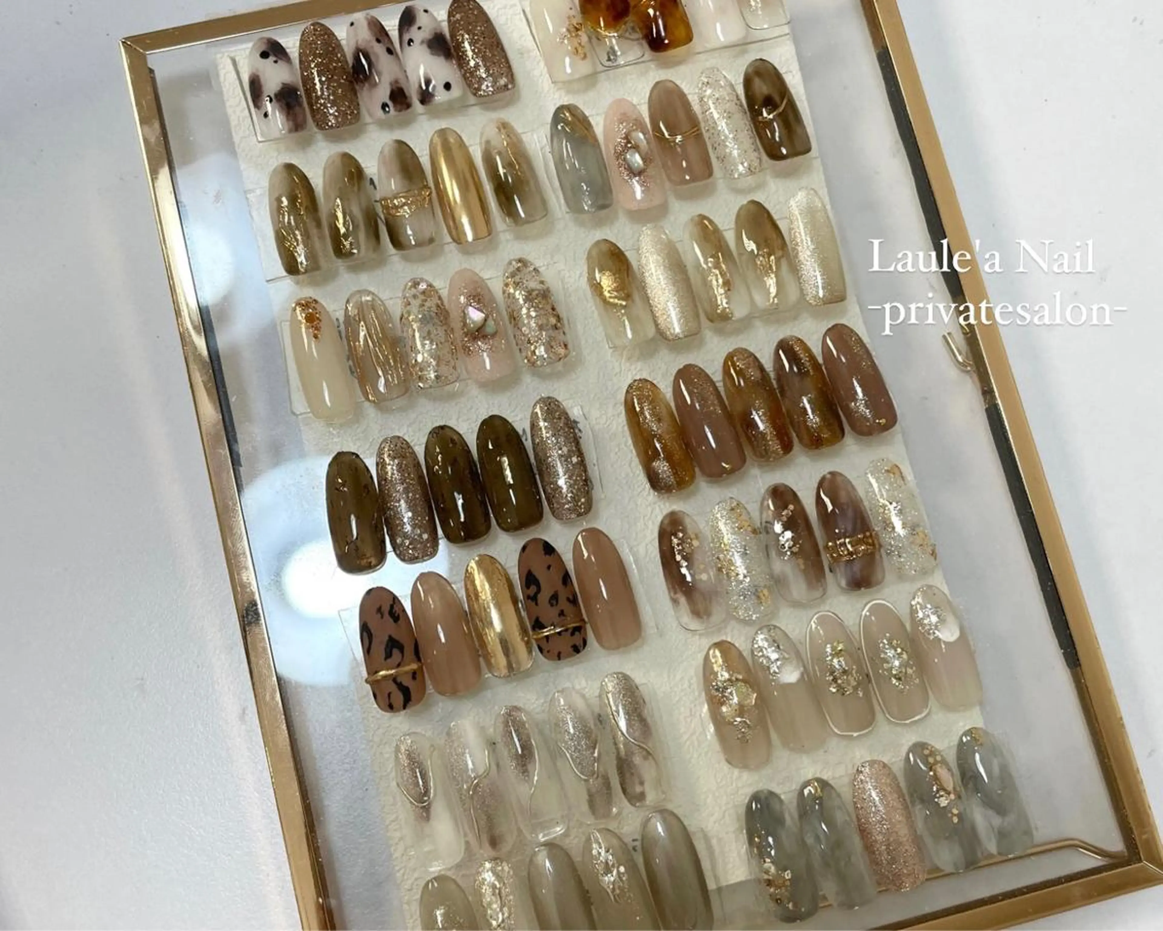 ミディアム ReAnc レアンシのネイルデザイン