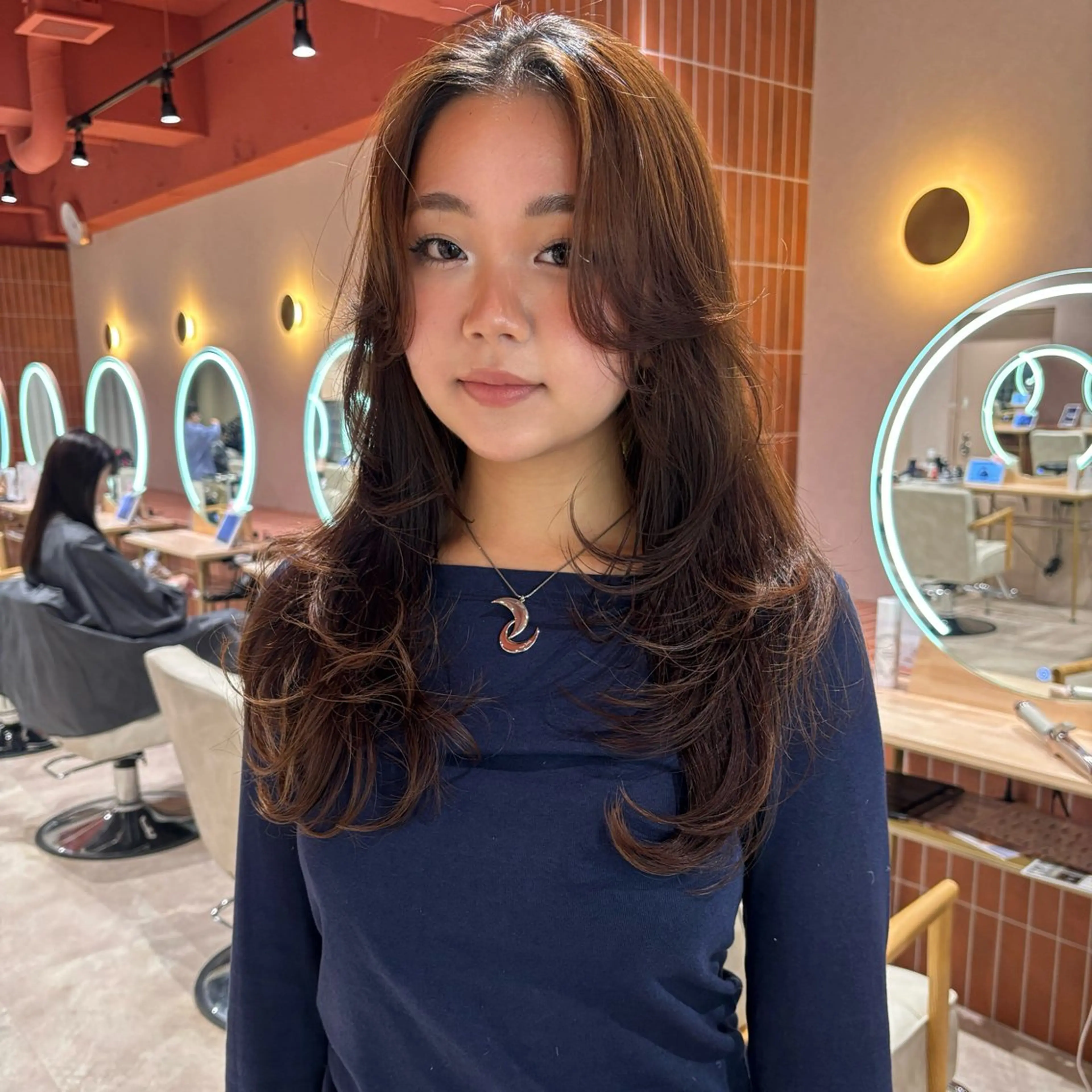 セミロング 髪質改善 カット レイヤー/ボブ /メンズ🪩KAYOのヘアスタイル