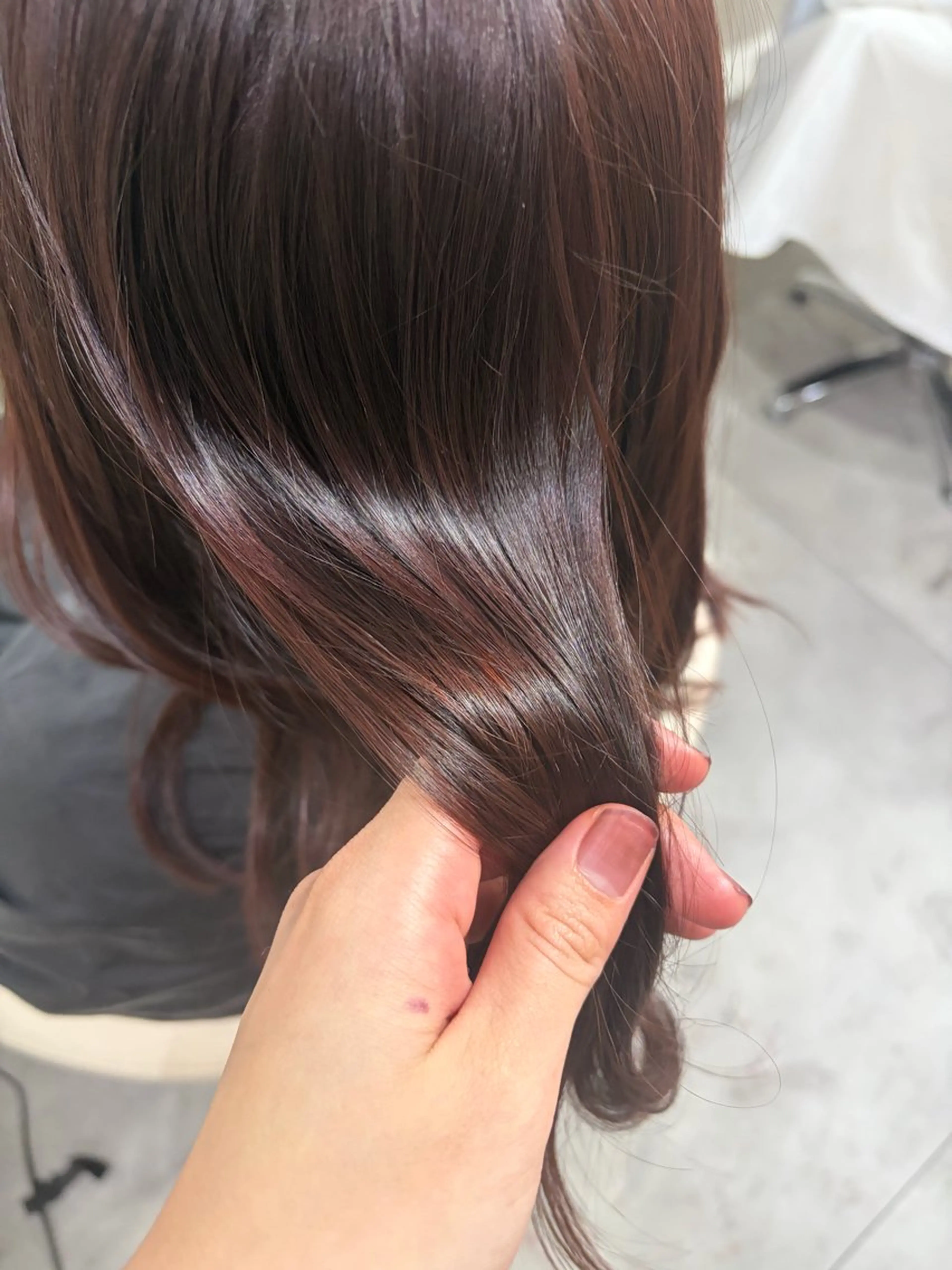カラー ヘアカラー トリートメント ストレート/カラー 特化雪本☃️のヘアスタイル