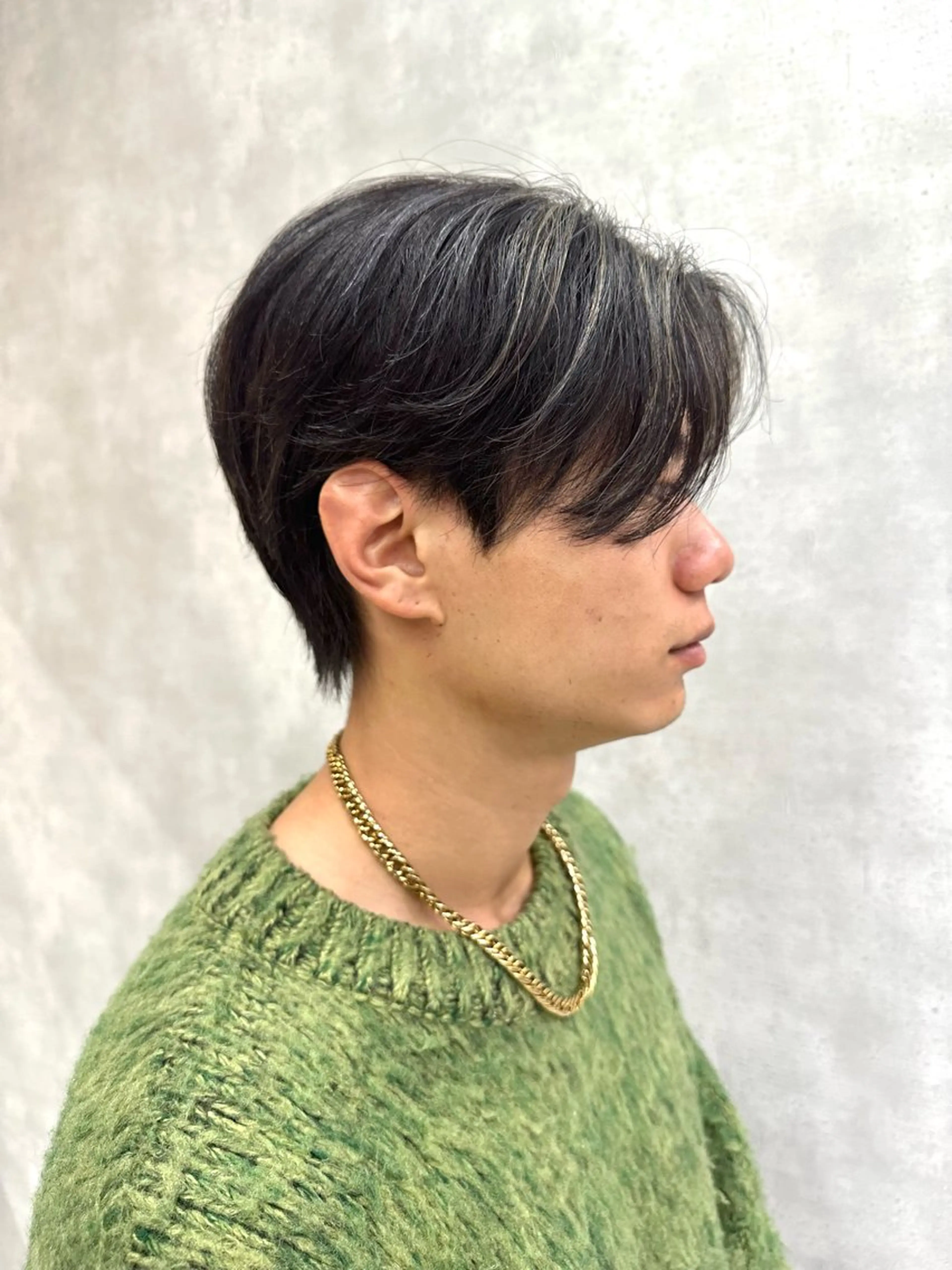 カラー メンズ メンズハイライト ハイライトカラー DAIKIベージュ 🍂レイヤーカットのヘアスタイル