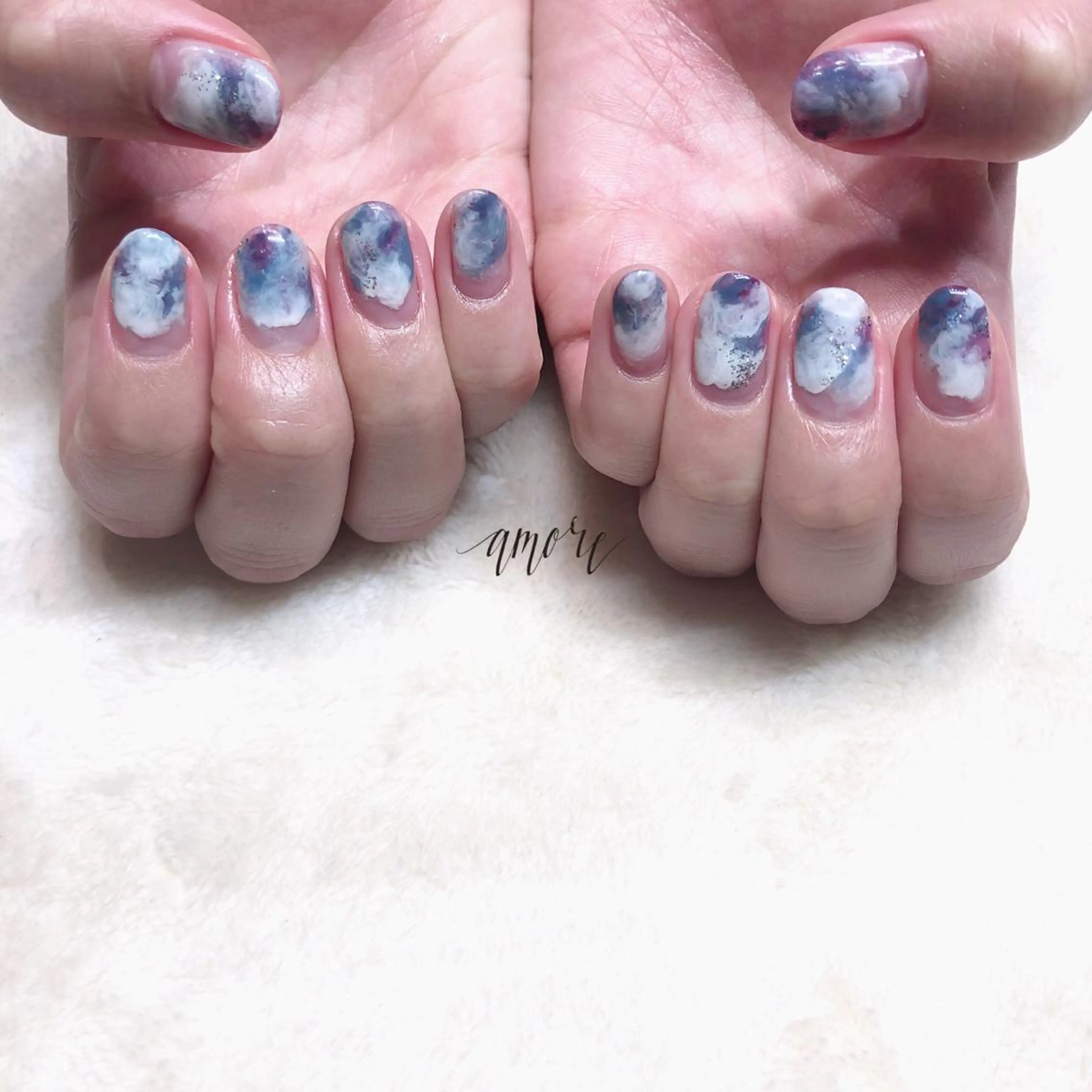 ネイル ジェルネイル ニュアンスネイル 春ネイル You kyehwaのネイルデザイン