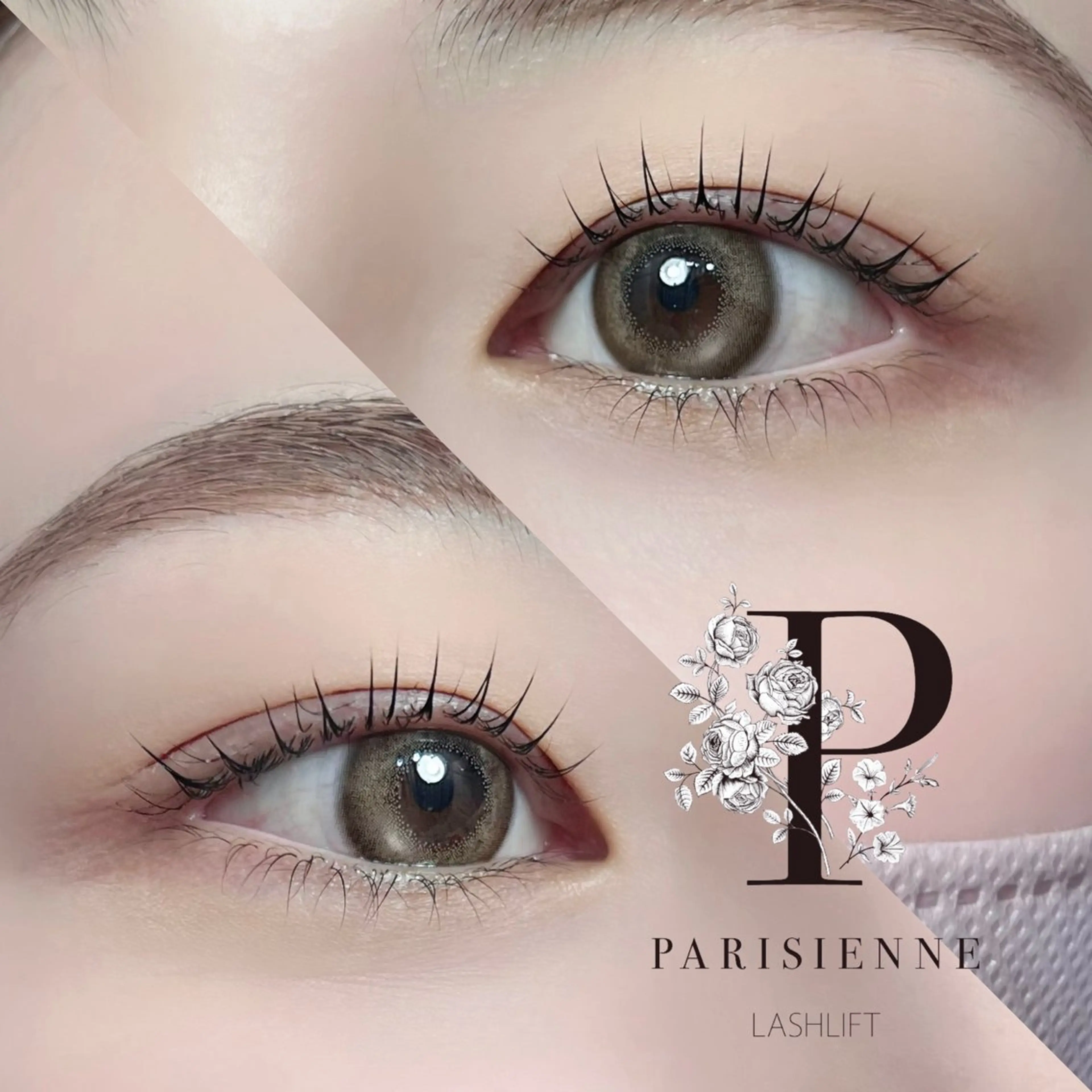 マツエク・マツパ パリジェンヌラッシュリフト マツパ Lucia NEXT 芳野のマツエク・マツパデザイン