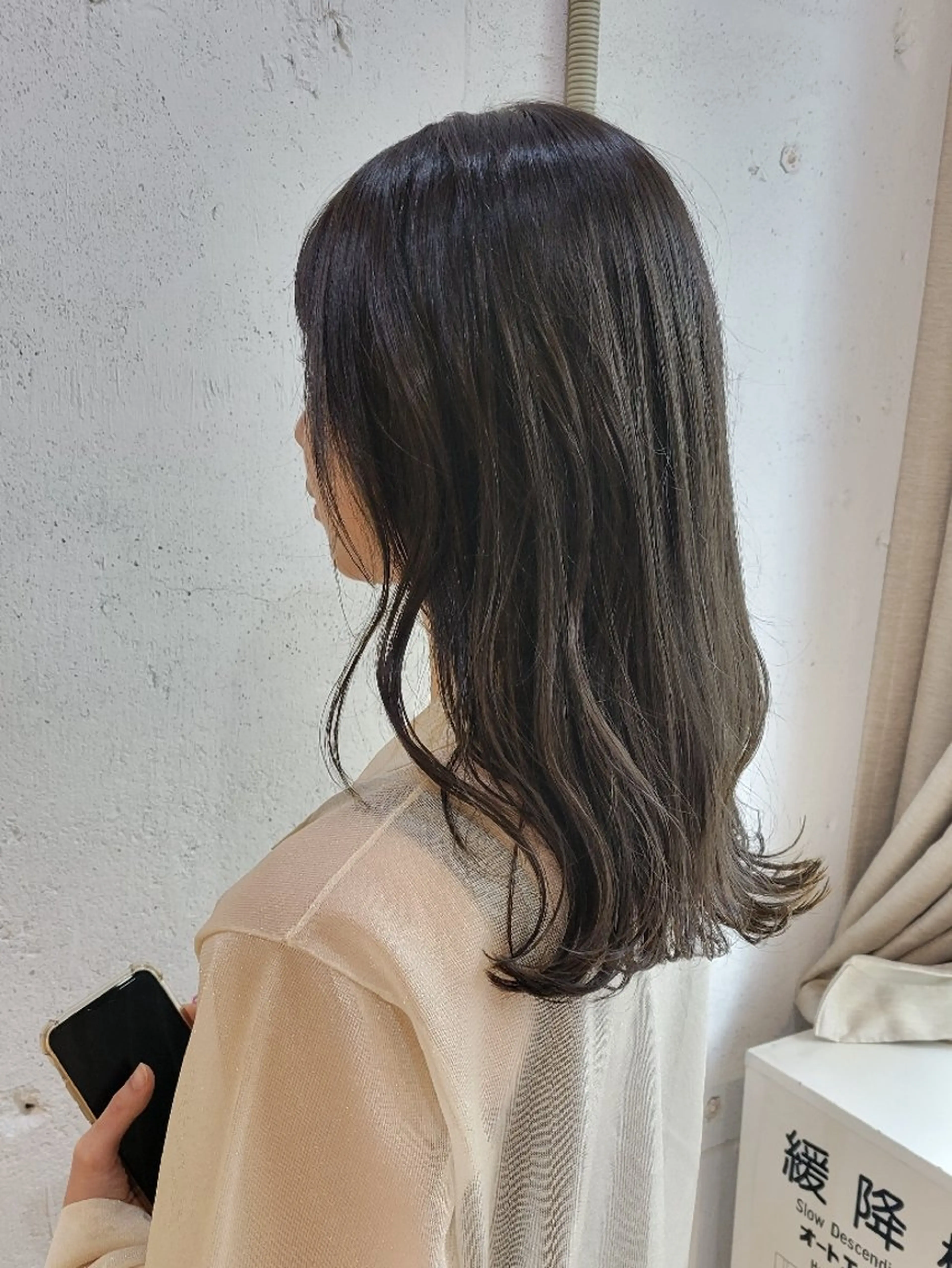 ロング Ayu🐾縮毛矯正/ ブリーチ無しカラーのヘアスタイル