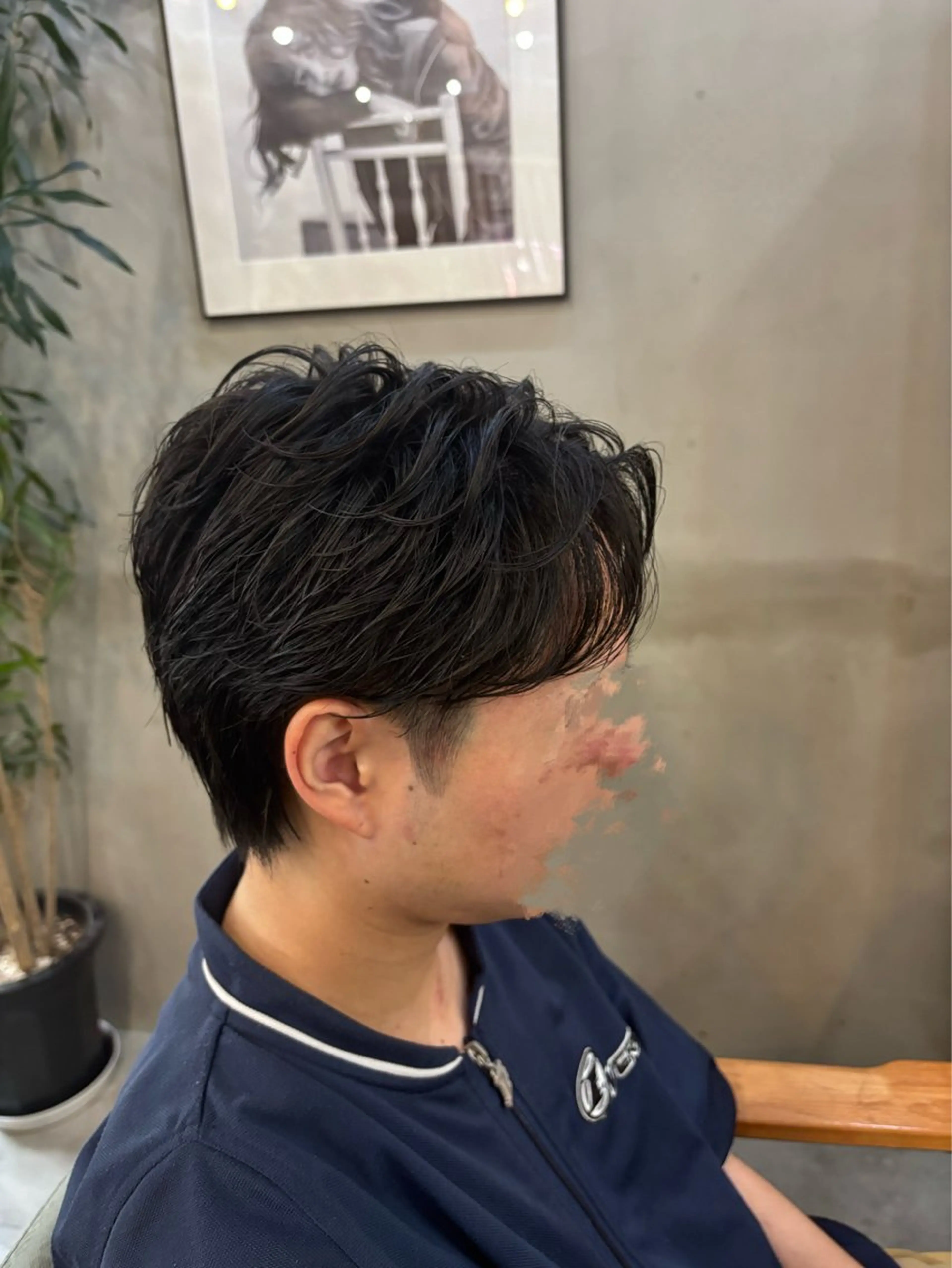 ショート パーマ メンズ カット パーマ メンズ特化美容師 /yuumaのヘアスタイル