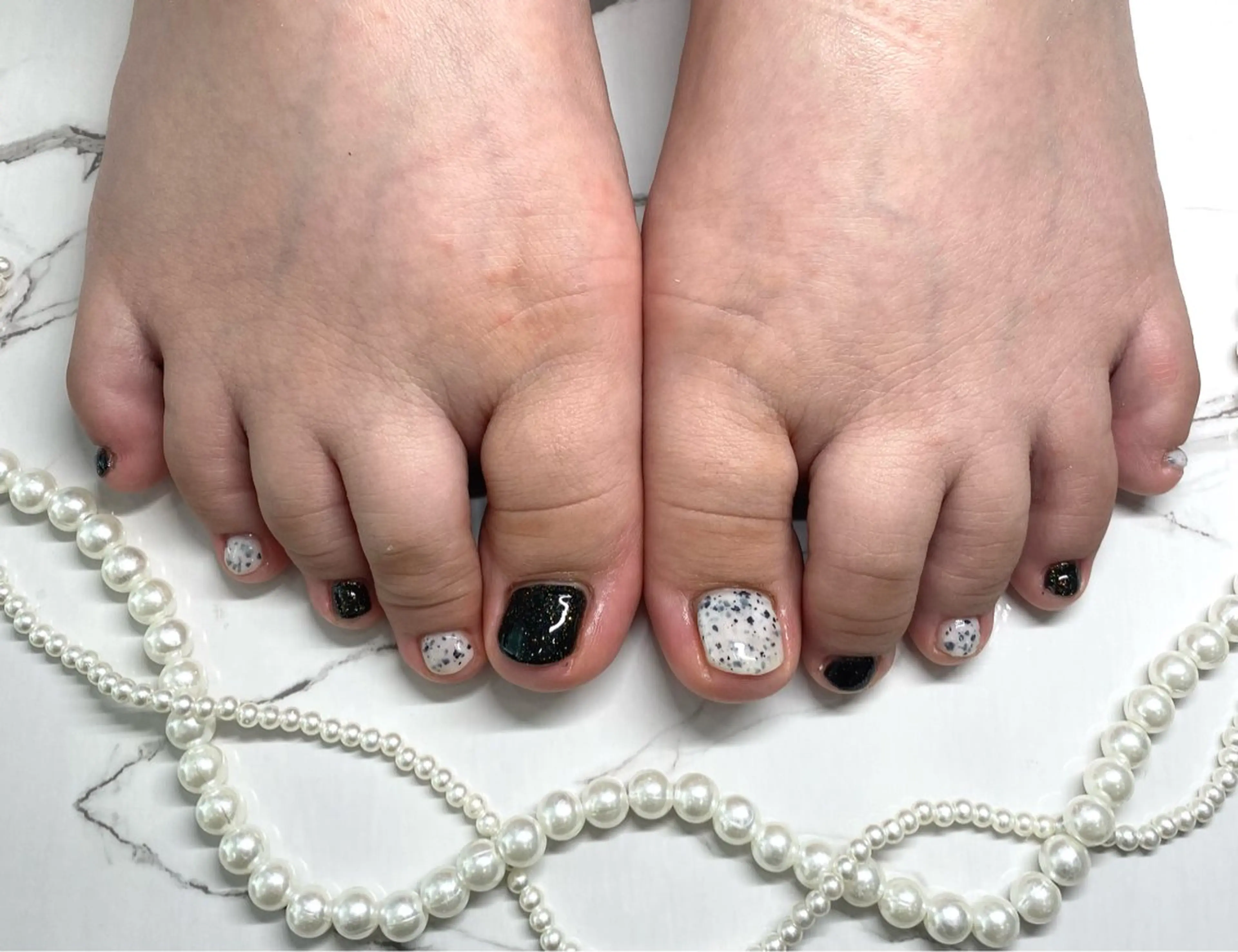 ネイル AQUA 🧸 Amiのネイルデザイン