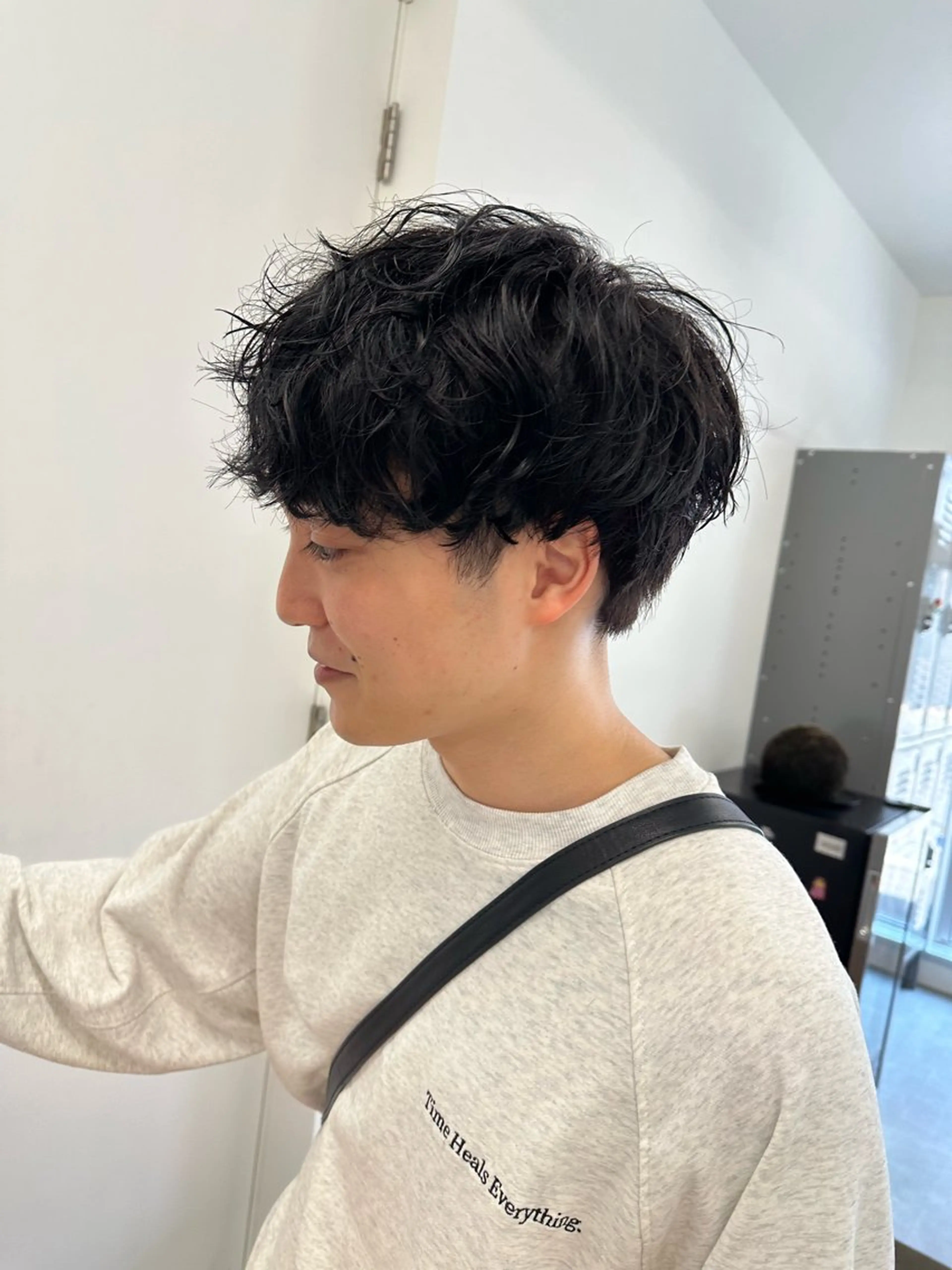 ⚡️初回限定⚡️メンズカット+シャドーパーマ+毛髪補修トリートメントの写真