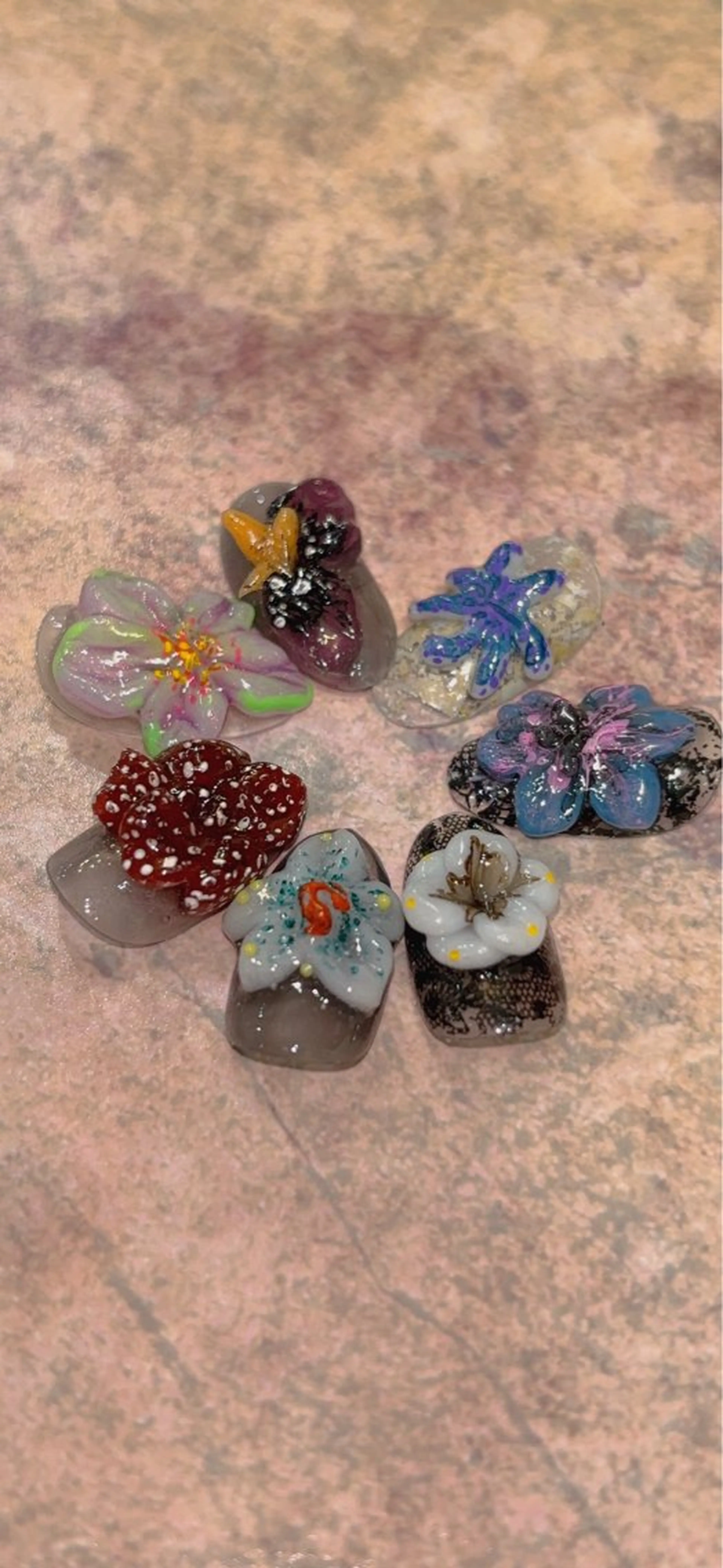 ネイル 辻 果楠のネイルデザイン