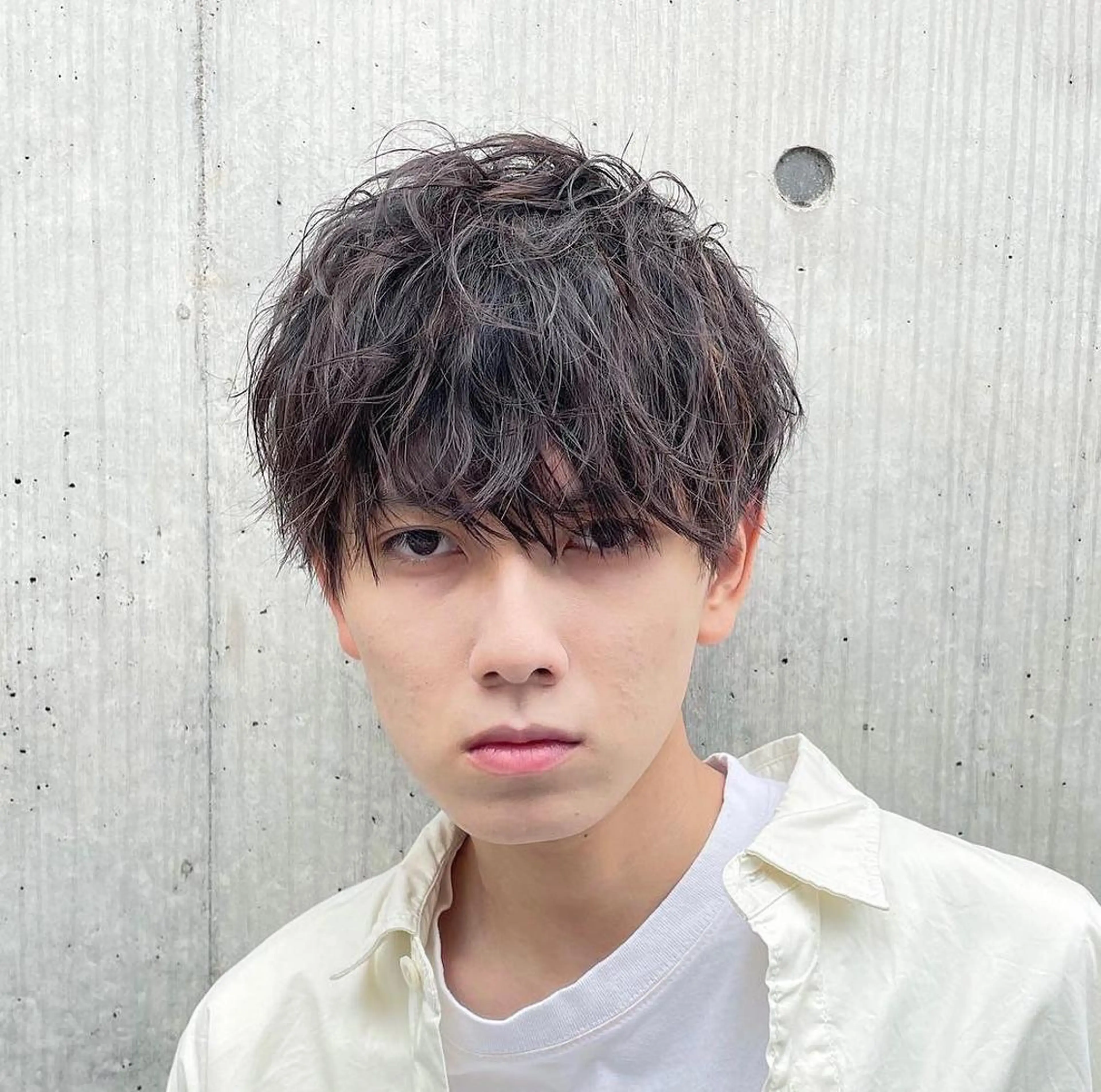 💈メンズ限定💈メンズカットパーマ💈ケアクリームパーマ+カット+シャンプートリートメントの写真