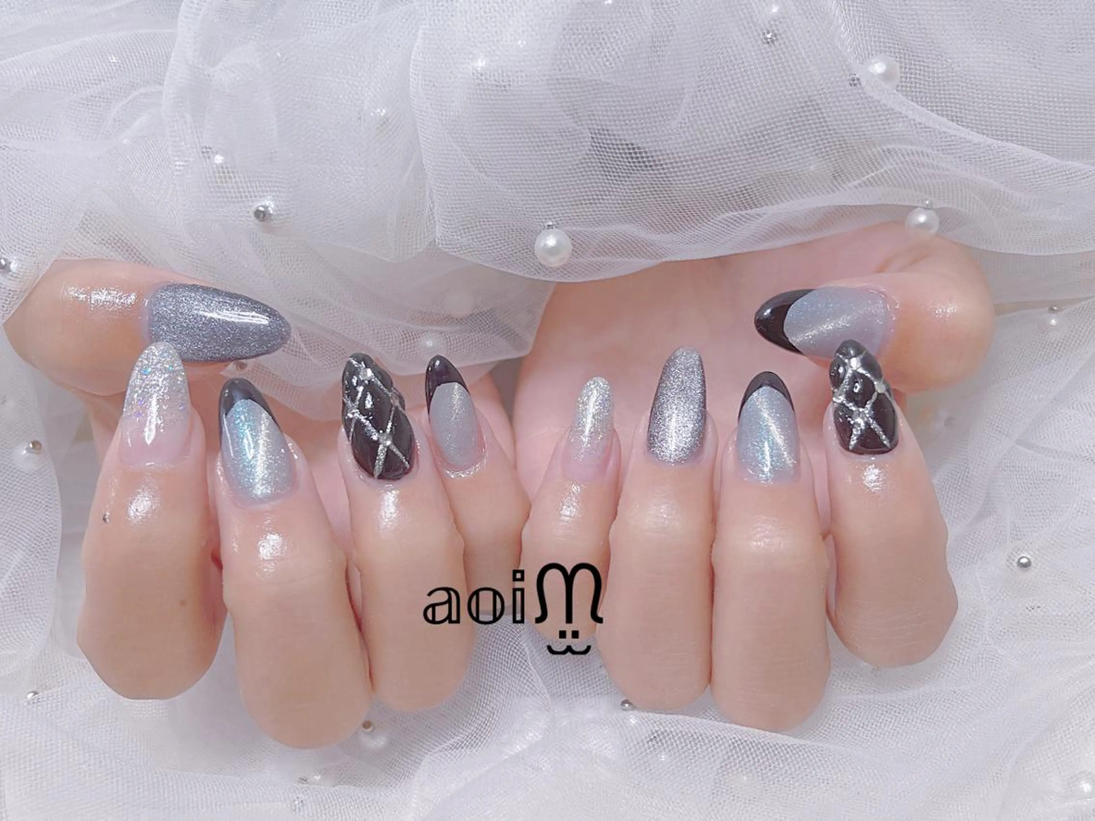 ネイル 葵うさぎ所属・葵うさぎ AIのネイルデザイン