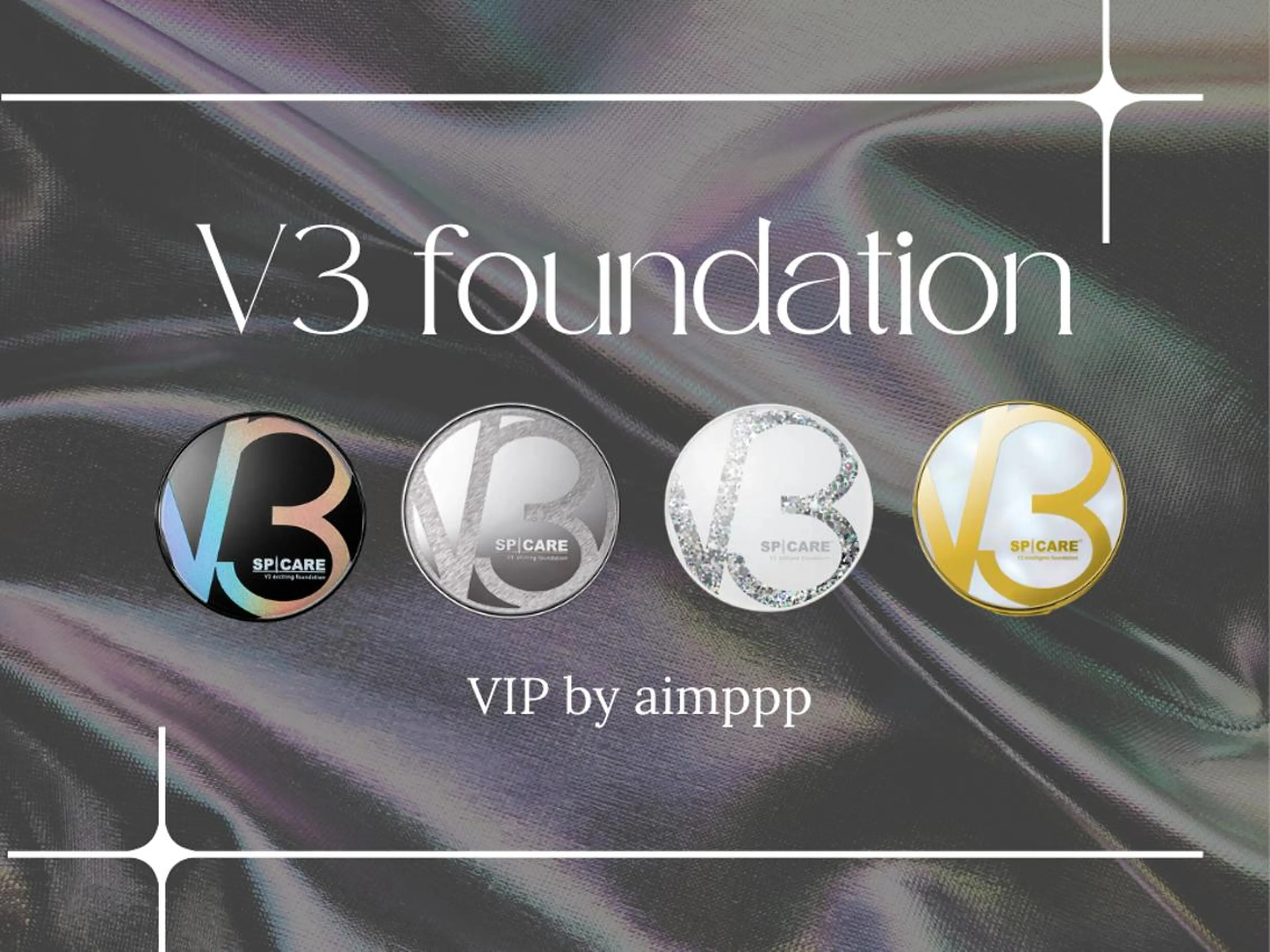 「V3ファンデーション」全種類 取扱いサロン☆物販購入のみOK!!の写真