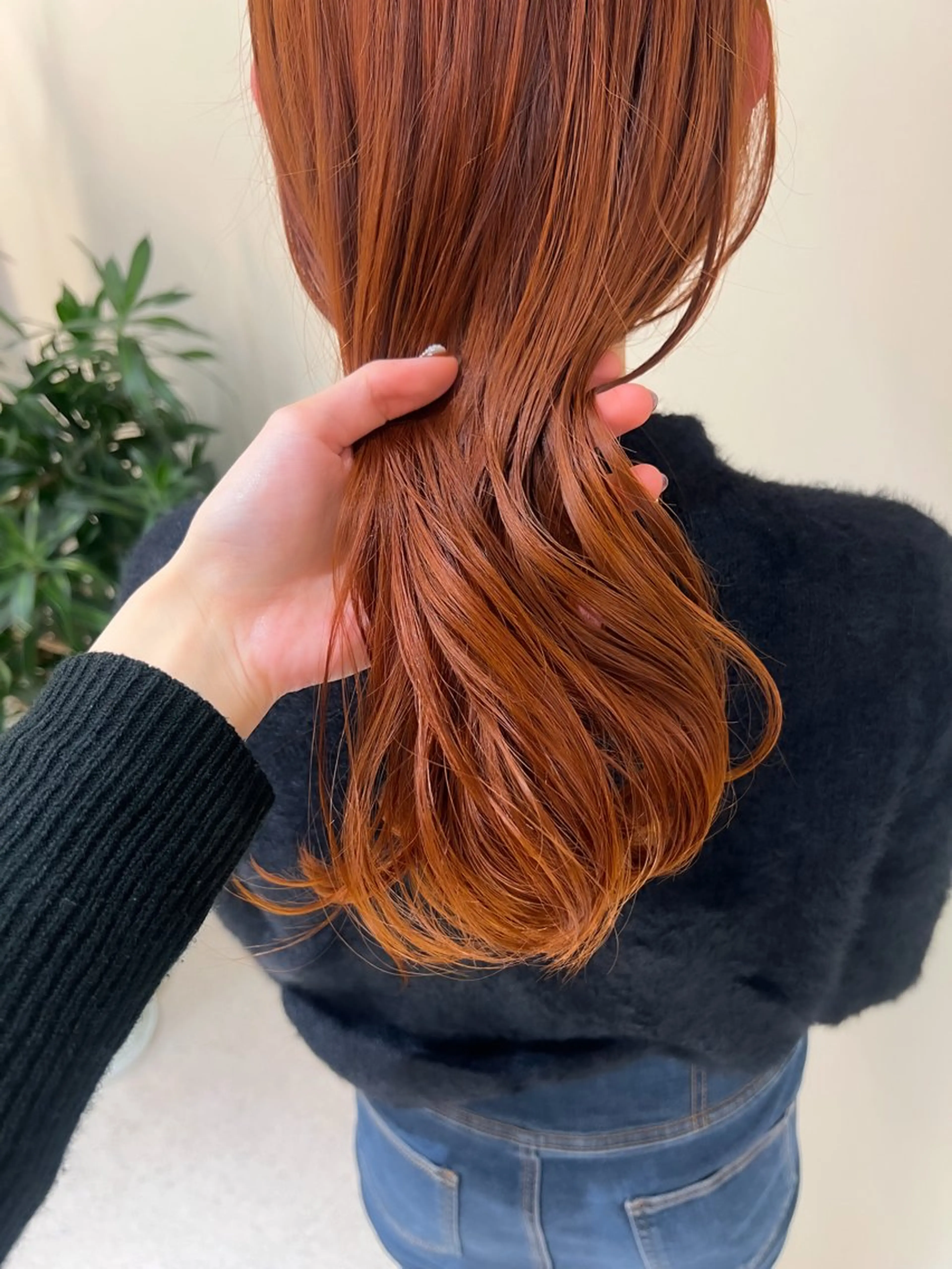 ロング カラー ブリーチ デザインカラー ダブルカラー インナーカラー ブリーチなしカラー 《Une》 hinariのヘアスタイル