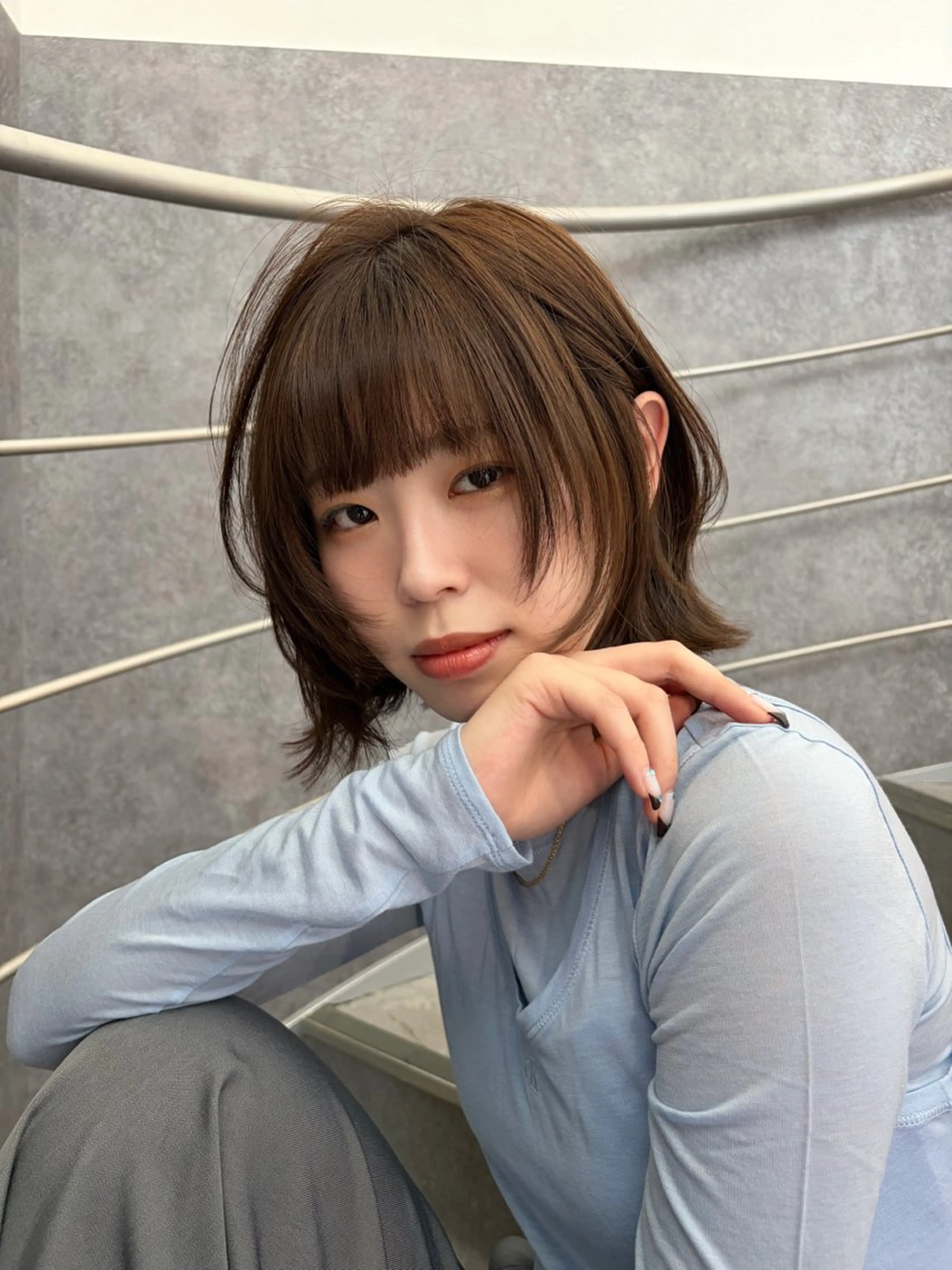 ショート レイヤーカット YUSUKE (ユウスケ)のヘアスタイル