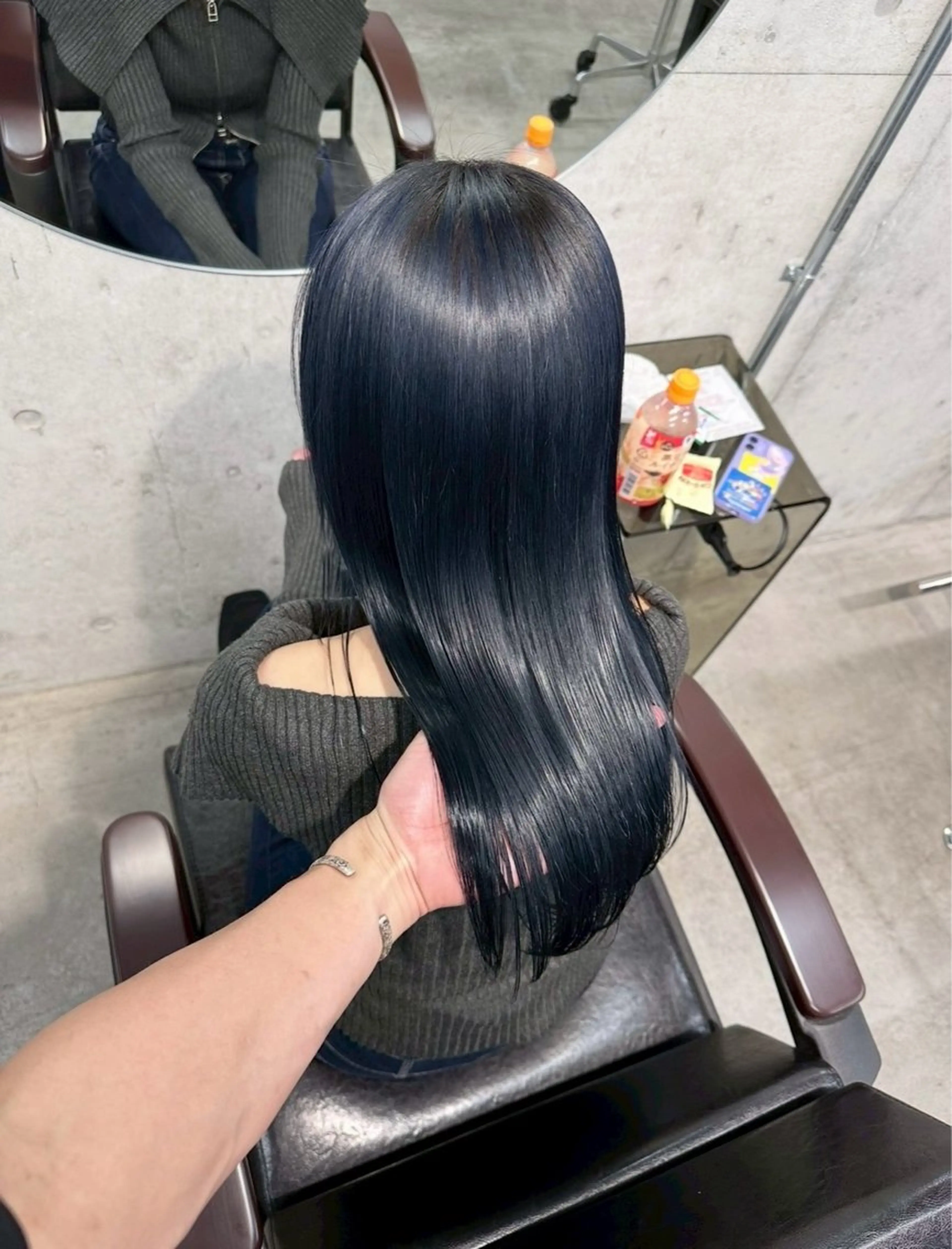 カラー 縮毛矯正 ⭐️ハイトーン⭐️ 💕SAKURA💕のヘアスタイル