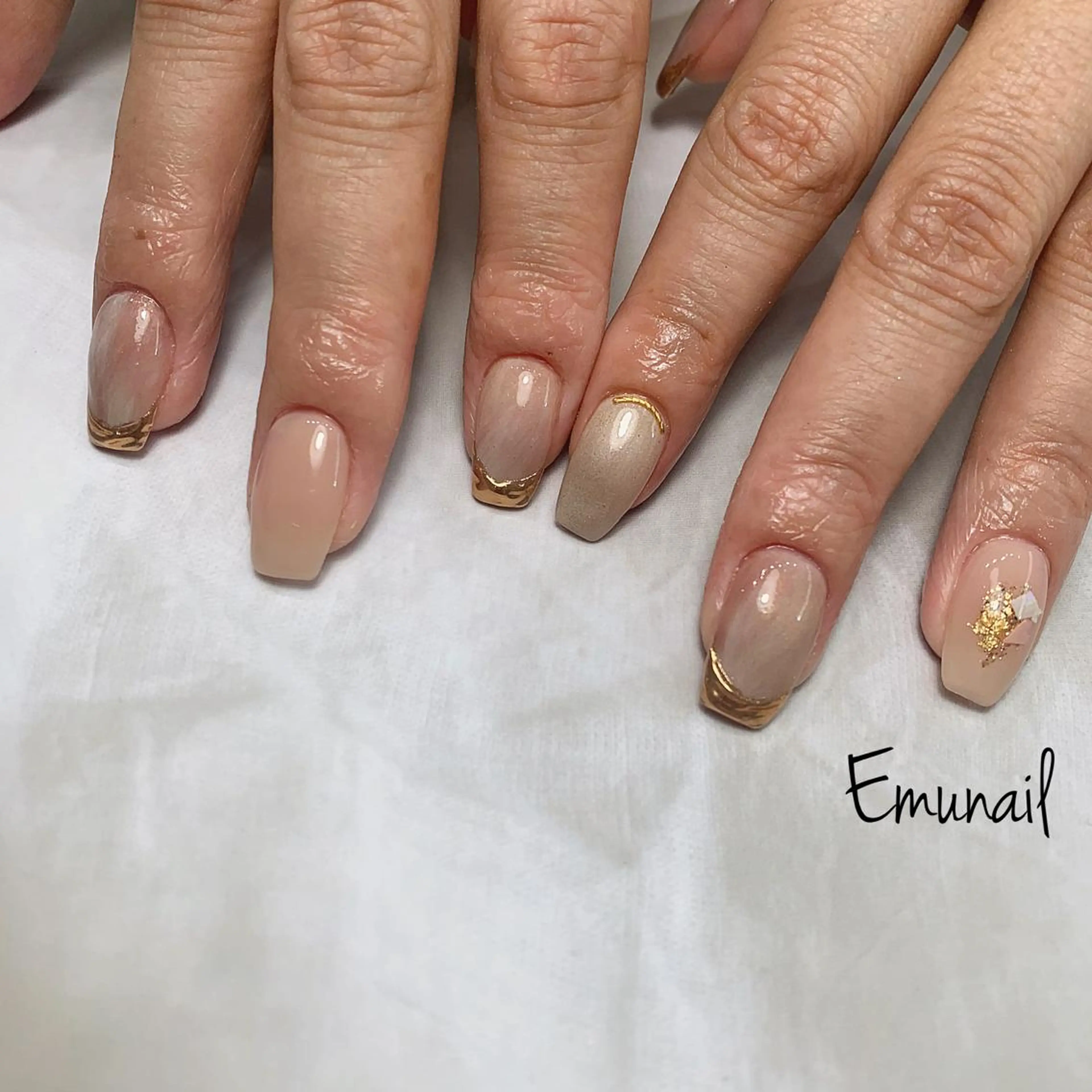 ネイル ハンドネイル Emu Nailのネイルデザイン