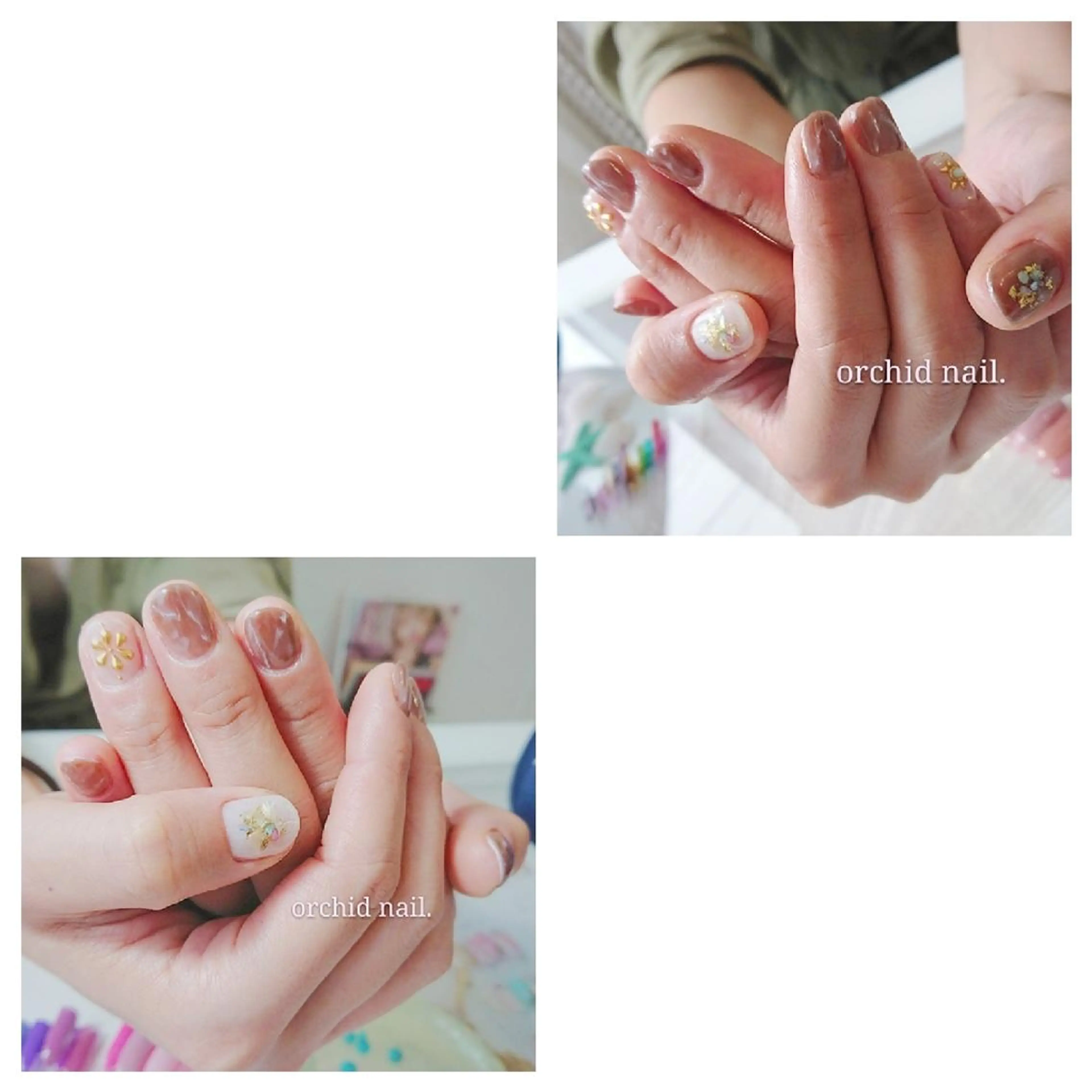 ネイル orchid ♡オーキッドのネイルデザイン