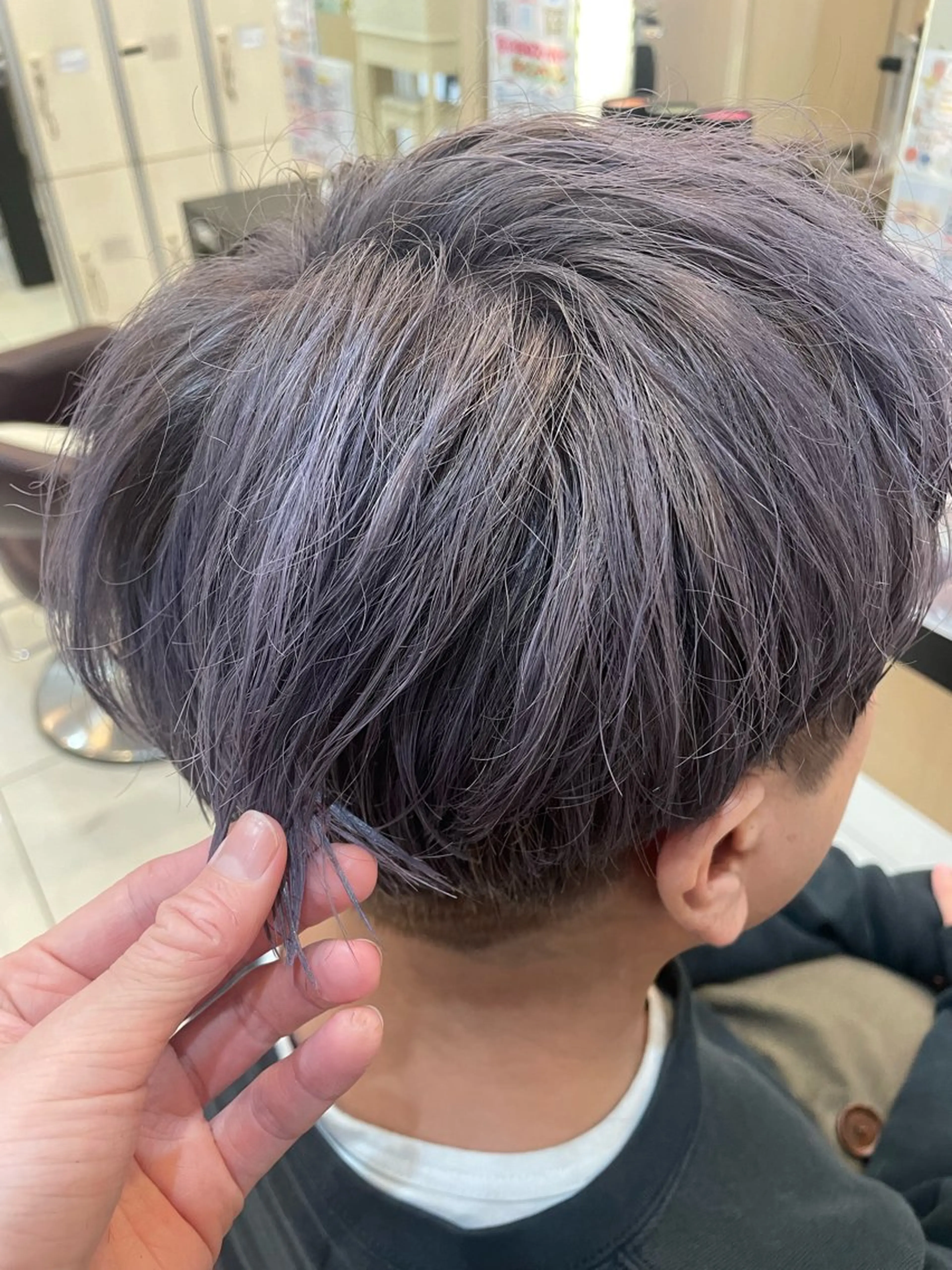 ショート カラー メンズ リリー /Men's/パーマのヘアスタイル