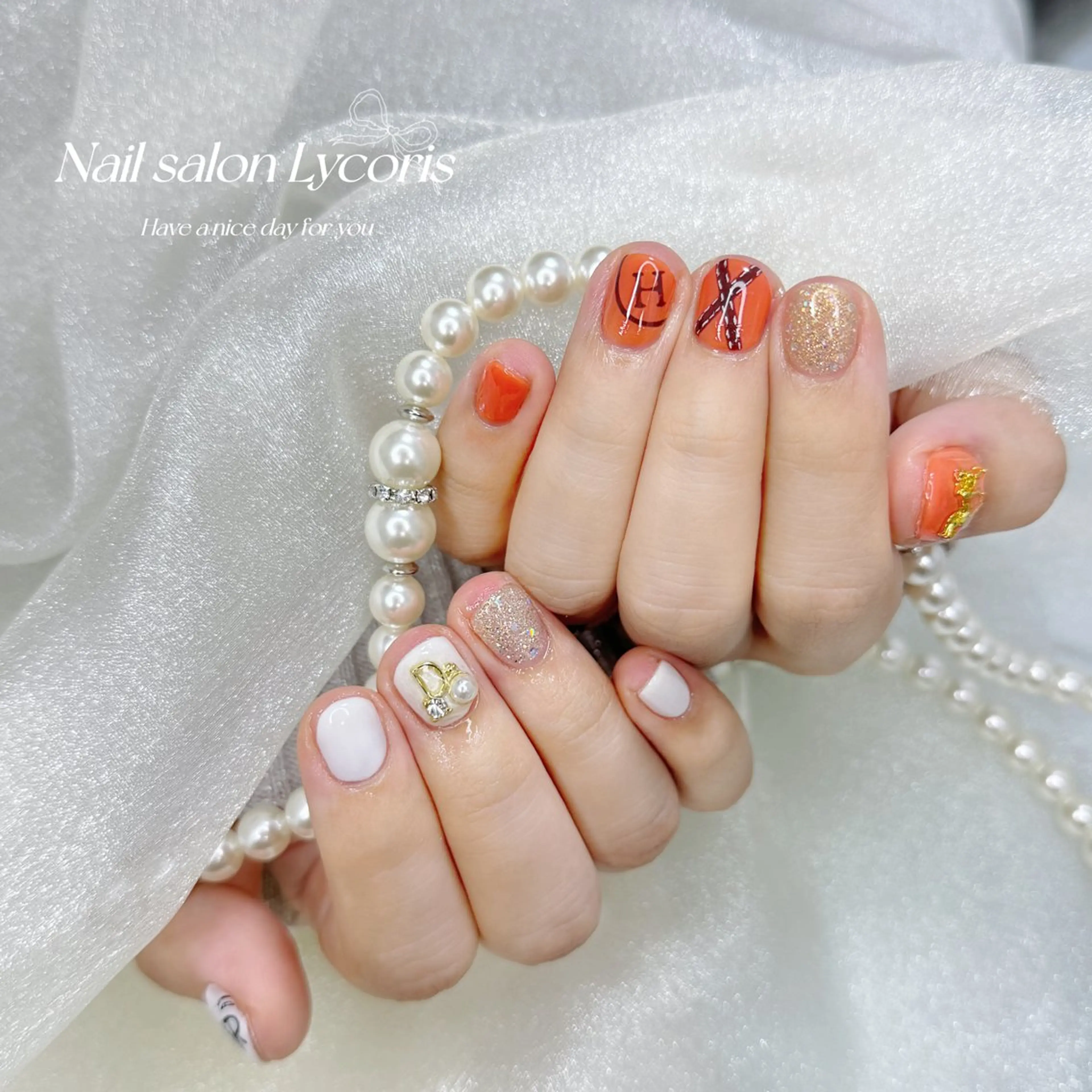 ネイル ハンドネイル Nail salon Lycoris キキのネイルデザイン