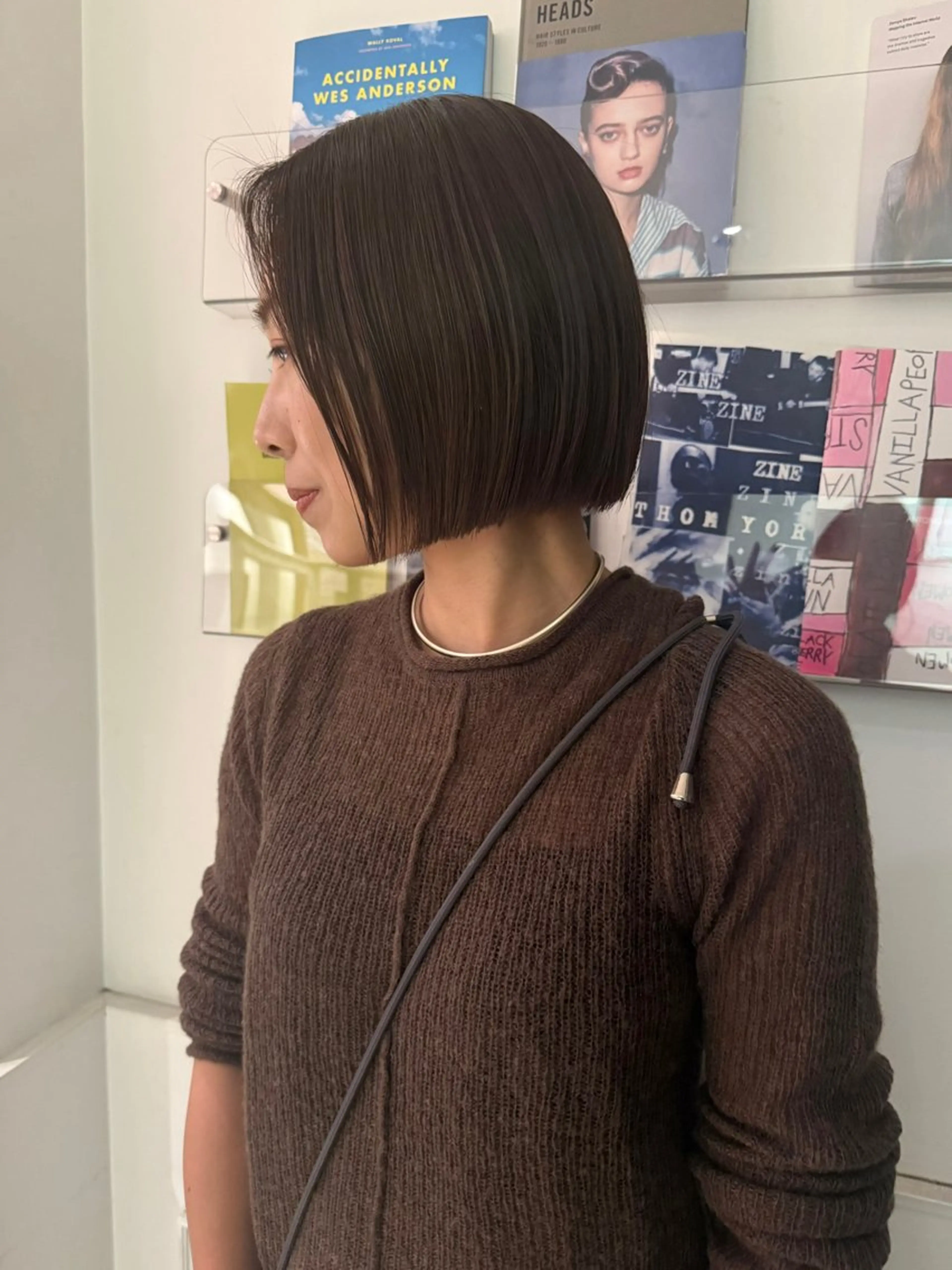 ショート カラー 🙃 透明感カラー/ボブのヘアスタイル