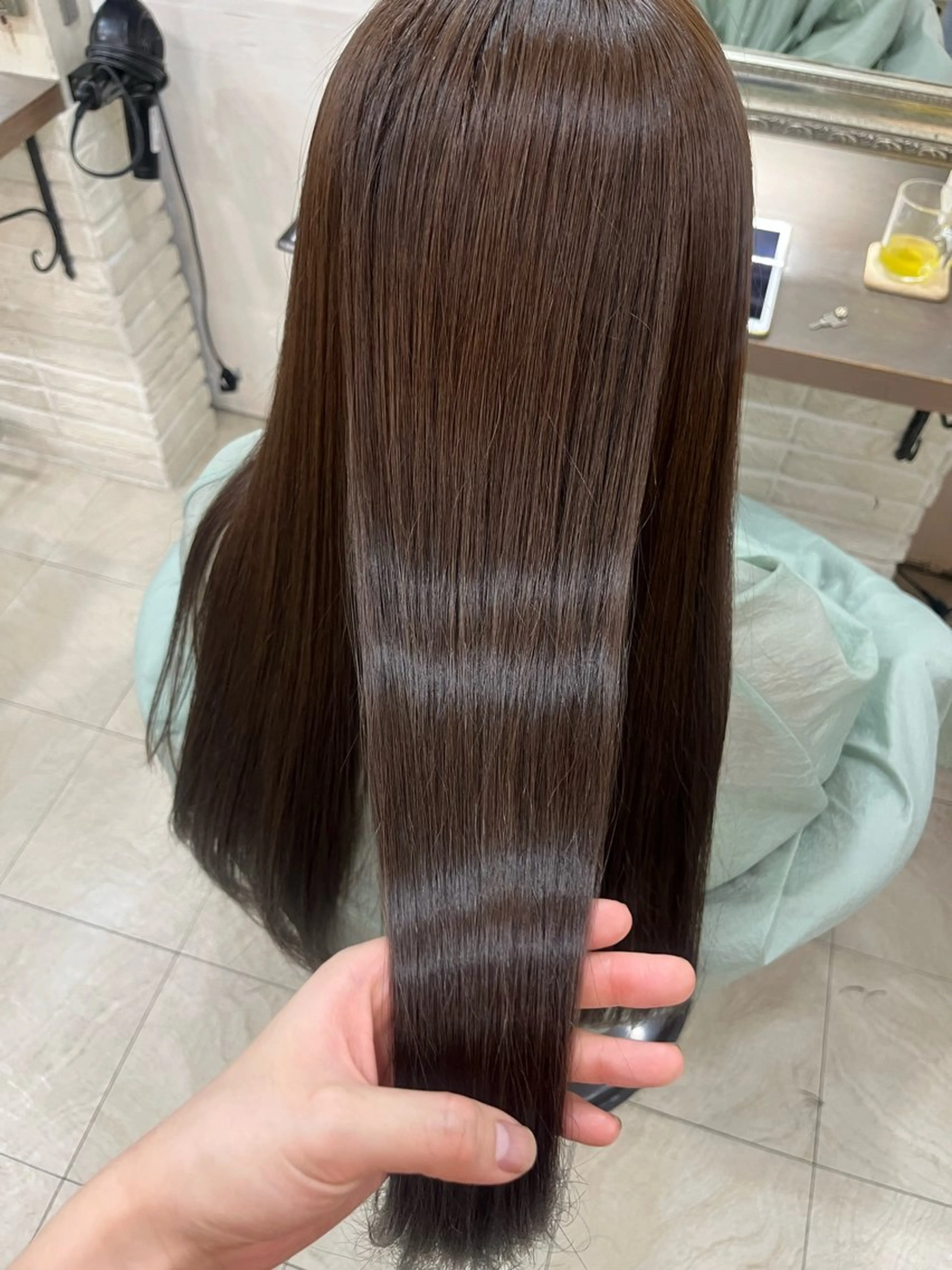 ロング 髪質改善 トリートメント ヘアカラー トリートメント 兒玉/暖色系🌹✨ 髪質改善🫧のヘアスタイル