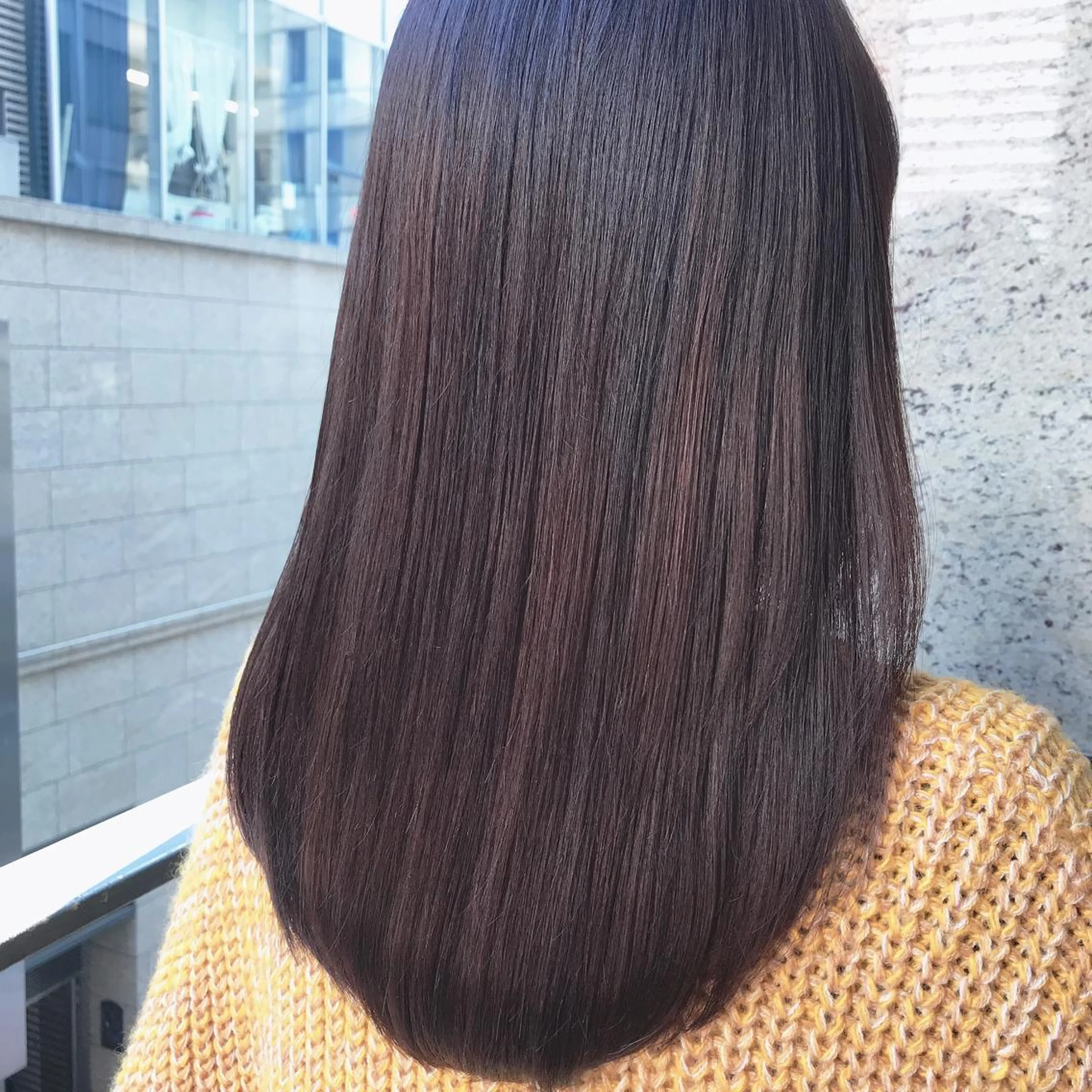 セミロング カラー マンツーマン施術🫧 アレンジ/RINAのヘアスタイル