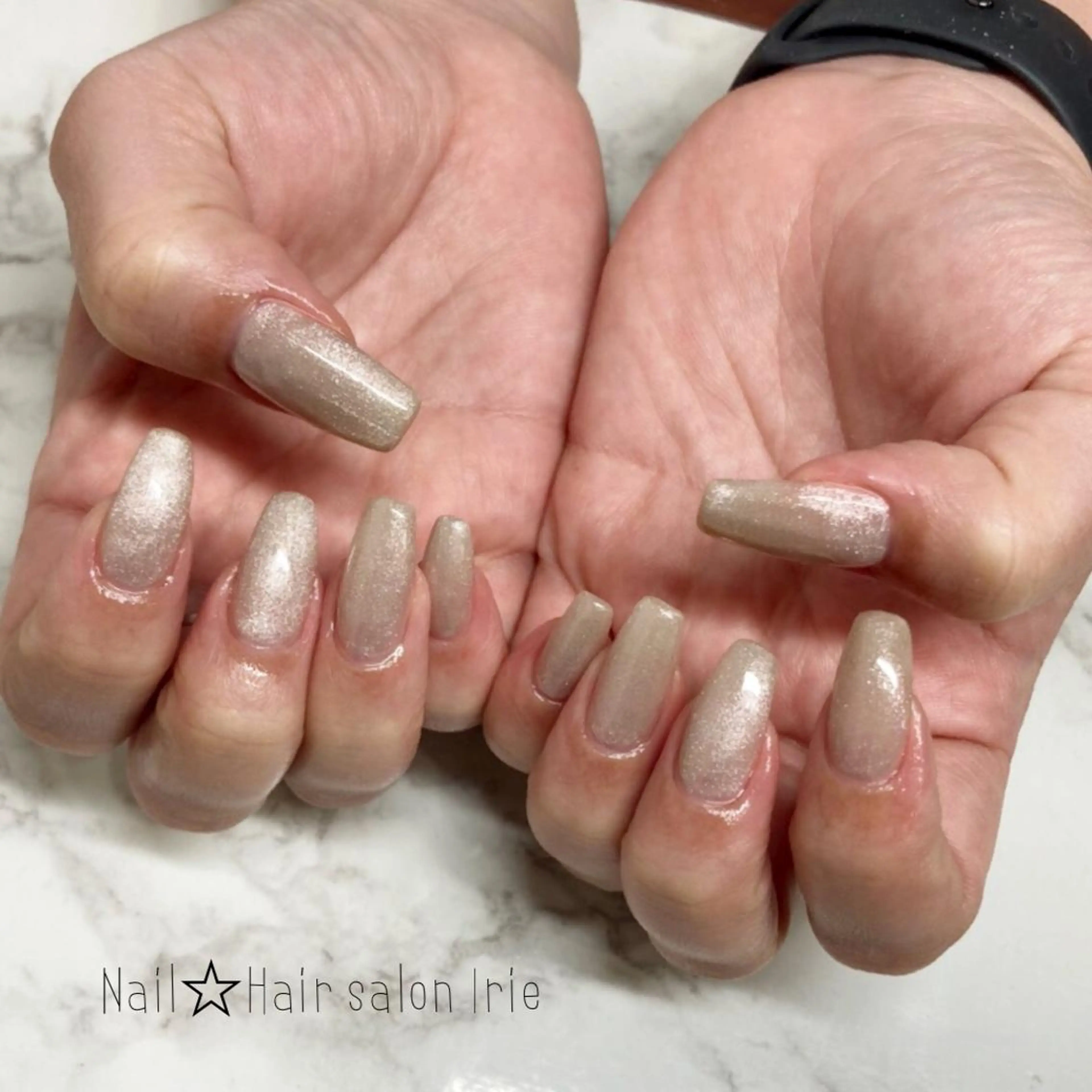 ネイル ハンドネイル ハンドケア Hair salon Irie所属・與儀 知佳のネイルデザイン